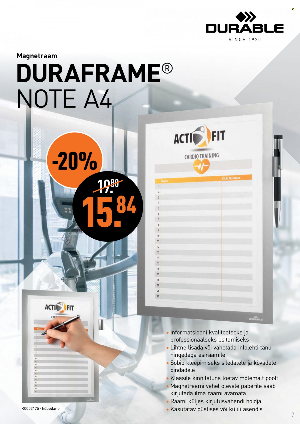 bueroomaailm - Büroomaailm kliendileht - page: 17