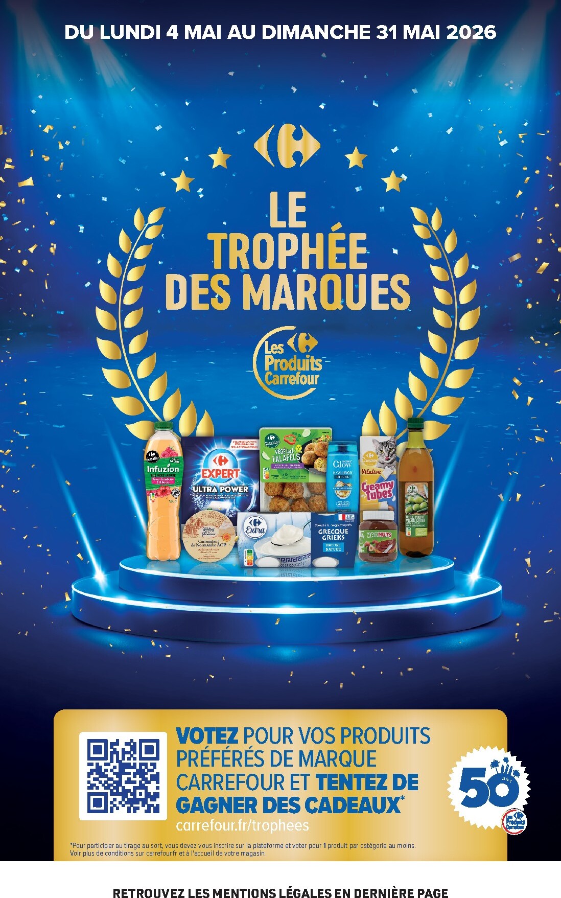 carrefour - Flyer Carrefour - Le Mois Des Supporters pour la semaine prochaine du du mardi 26/05/2026 au du lundi 08/06/2026 - page: 93