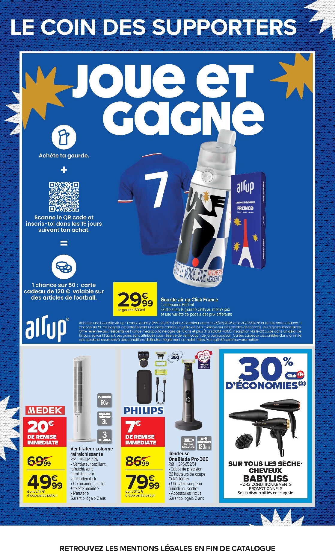 carrefour - Flyer Carrefour - Le Mois Des Supporters pour la semaine prochaine du du mardi 26/05/2026 au du lundi 08/06/2026 - page: 78