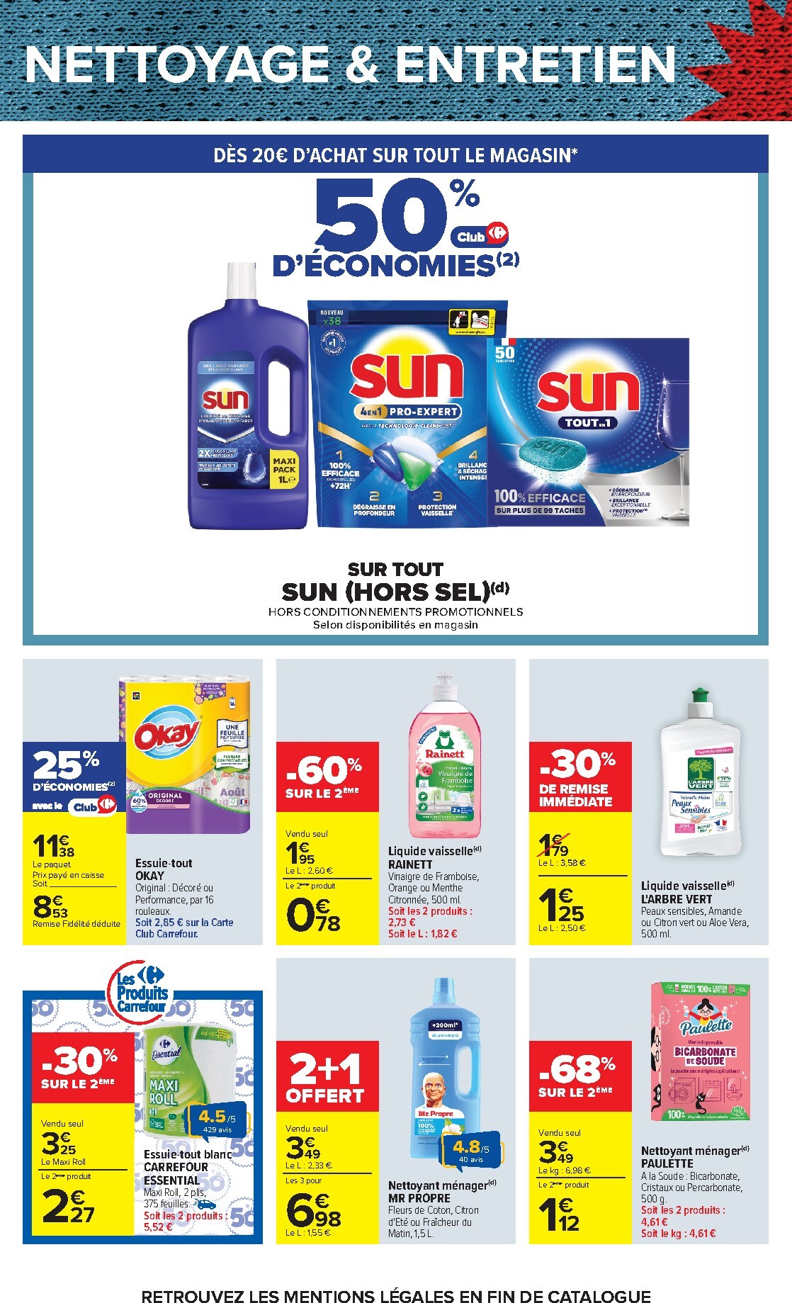 carrefour - Flyer Carrefour - Le Mois Des Supporters pour la semaine prochaine du du mardi 26/05/2026 au du lundi 08/06/2026 - page: 51