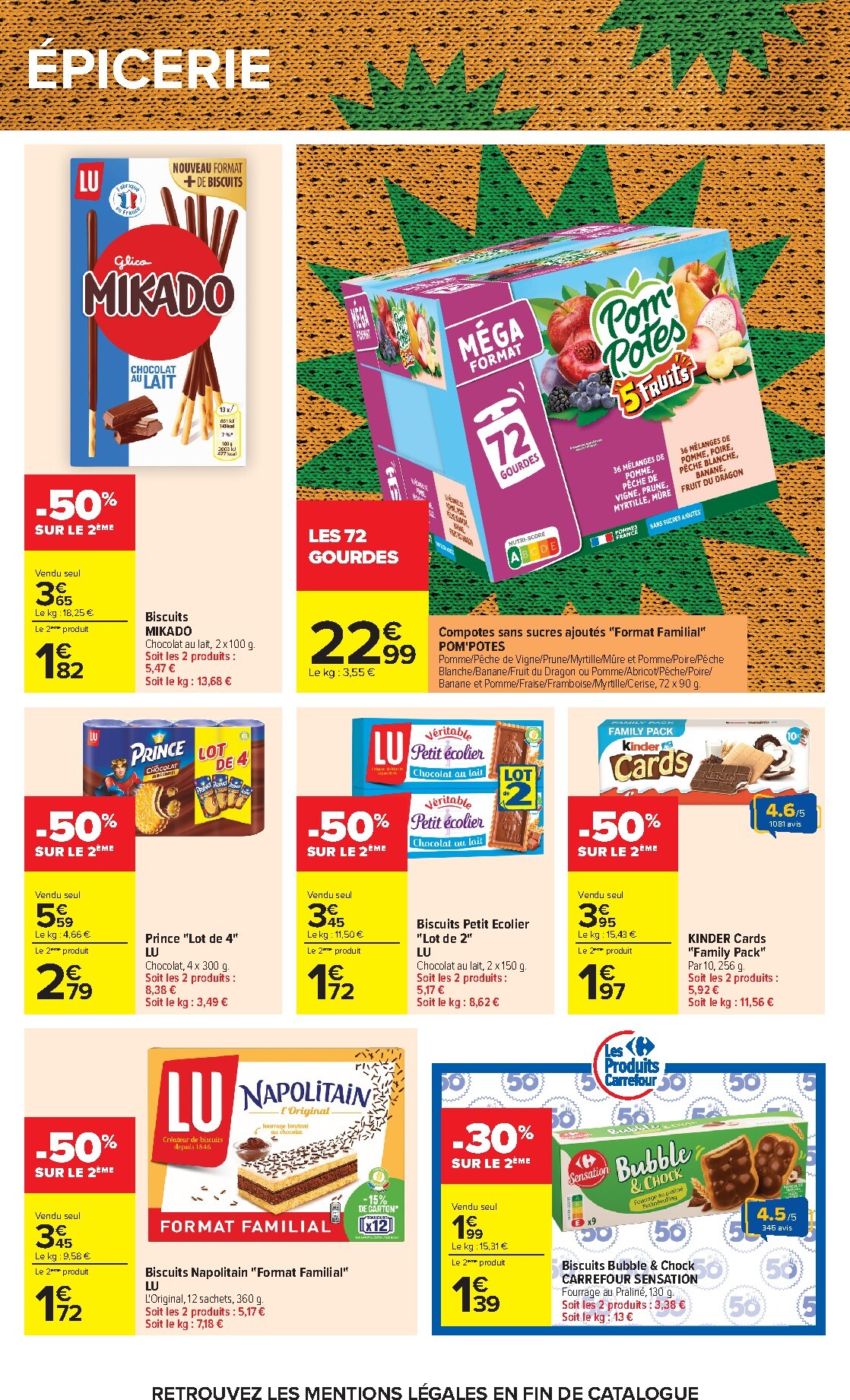 carrefour - Flyer Carrefour - Le Mois Des Supporters pour la semaine prochaine du du mardi 26/05/2026 au du lundi 08/06/2026 - page: 42