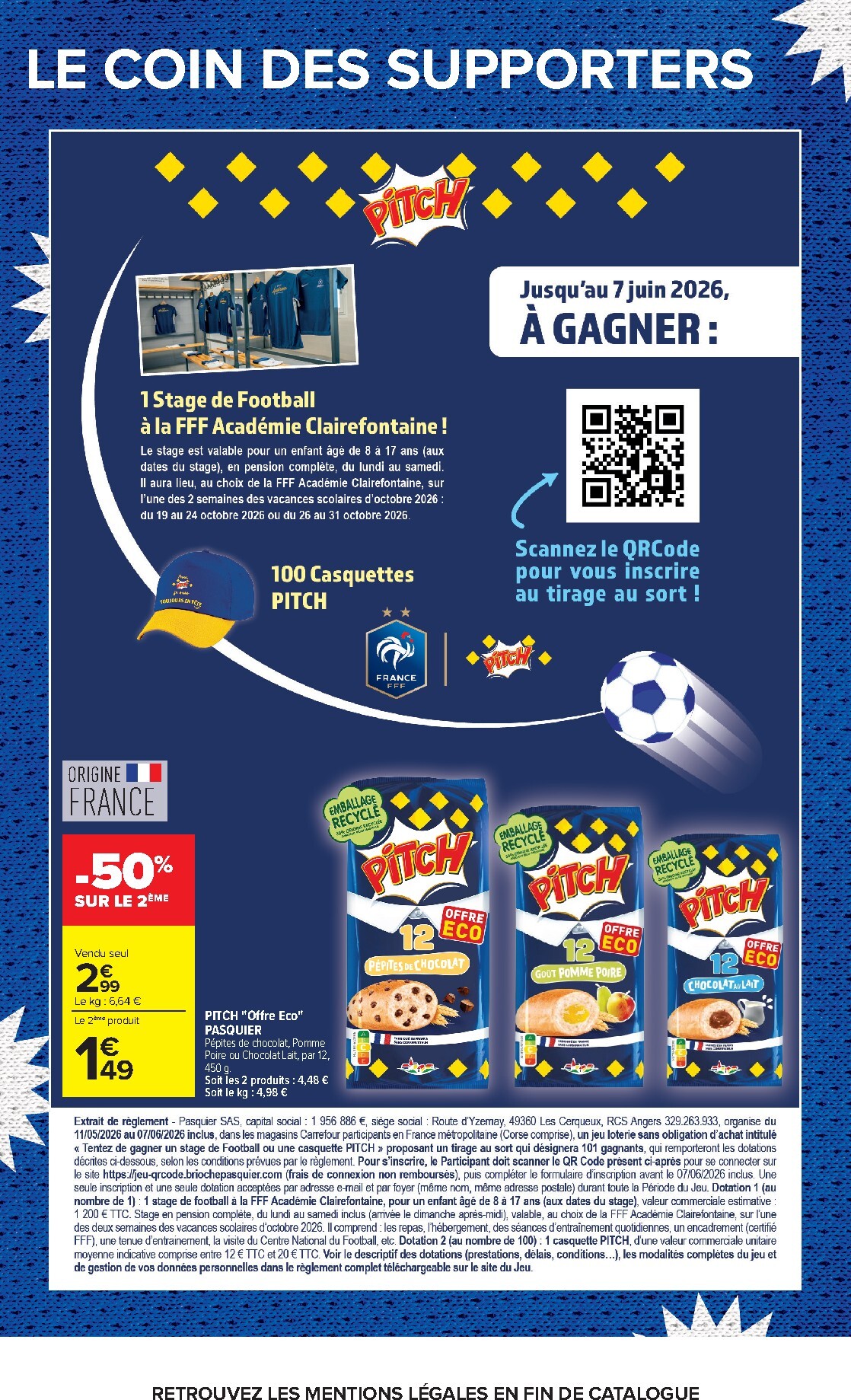 carrefour - Flyer Carrefour - Le Mois Des Supporters pour la semaine prochaine du du mardi 26/05/2026 au du lundi 08/06/2026 - page: 9
