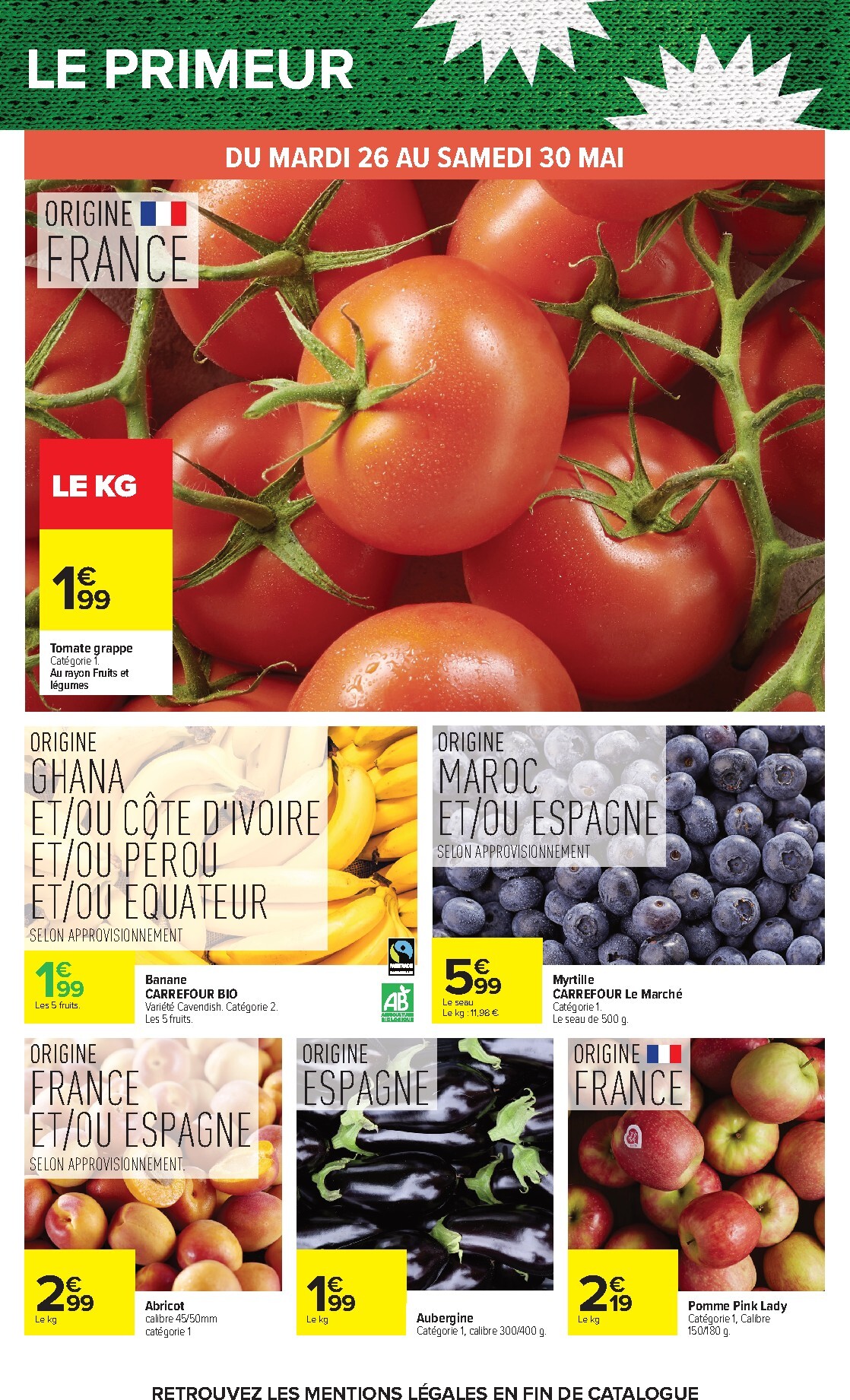 carrefour - Flyer Carrefour - Le Mois Des Supporters pour la semaine prochaine du du mardi 26/05/2026 au du lundi 08/06/2026 - page: 32