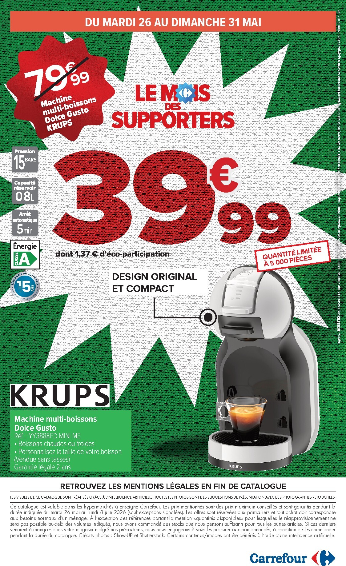 carrefour - Flyer Carrefour - Le Mois Des Supporters pour la semaine prochaine du du mardi 26/05/2026 au du lundi 08/06/2026 - page: 2