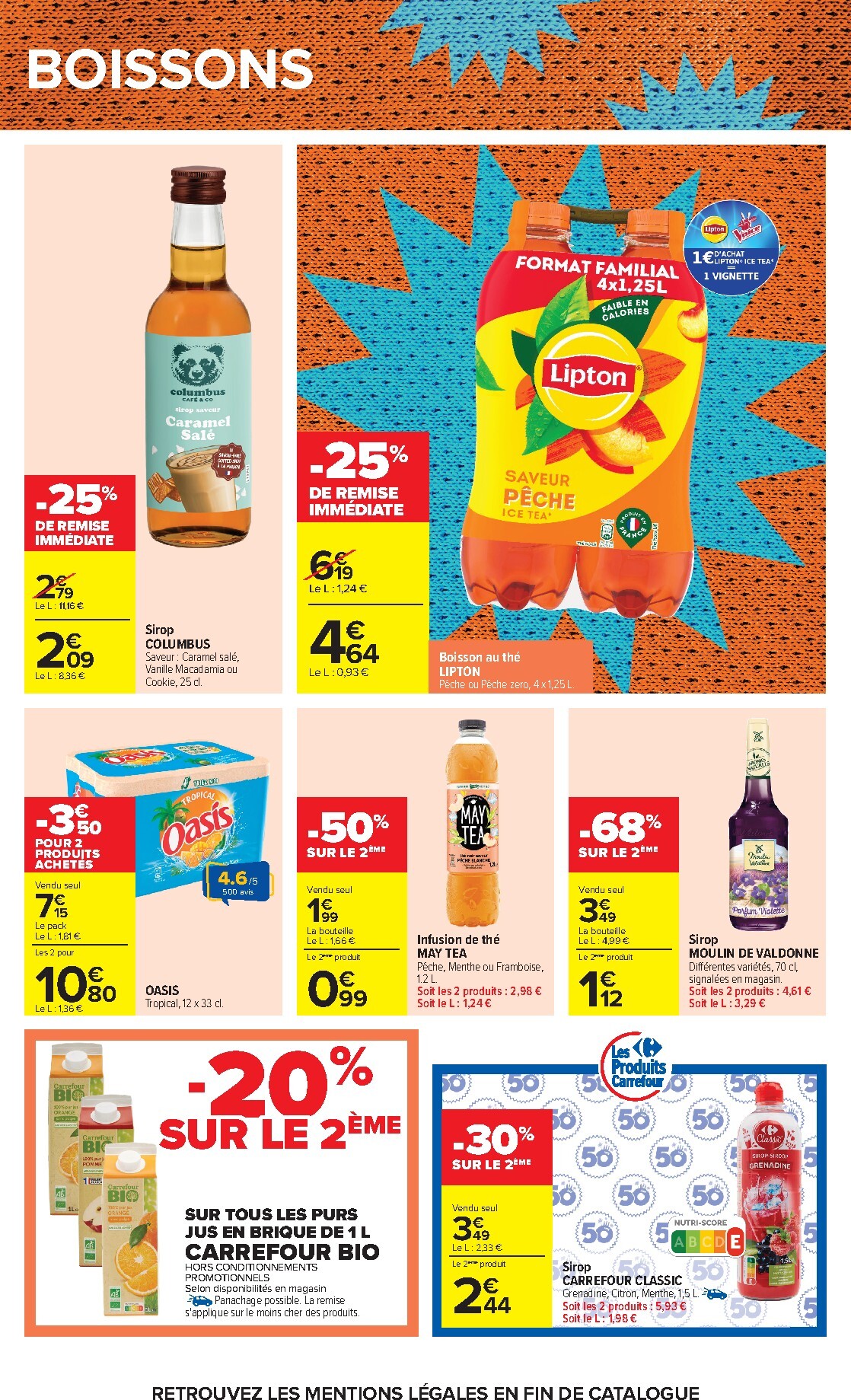 carrefour - Flyer Carrefour - Le Mois Des Supporters pour la semaine prochaine du du mardi 26/05/2026 au du lundi 08/06/2026 - page: 45