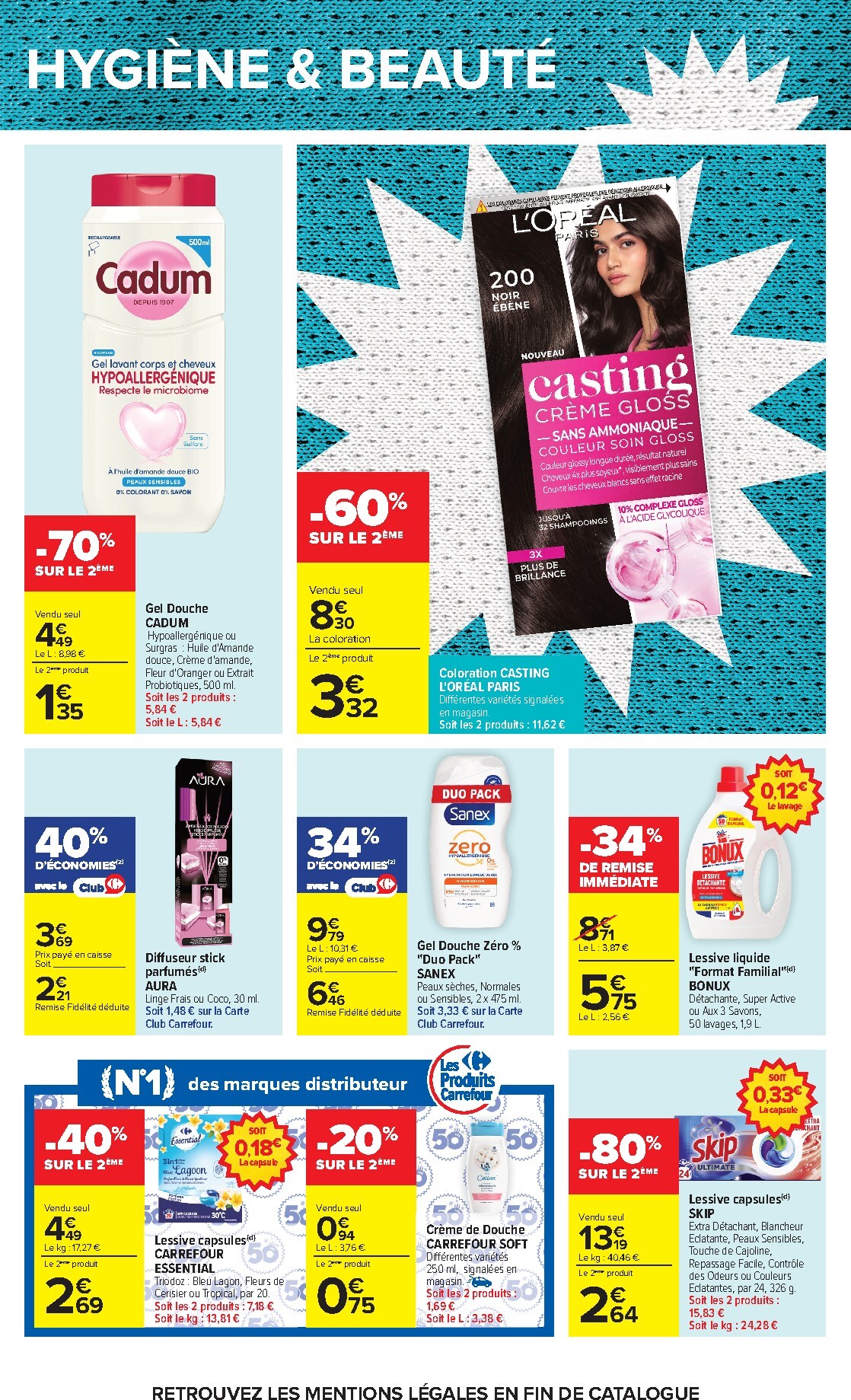 carrefour - Flyer Carrefour - Le Mois Des Supporters pour la semaine prochaine du du mardi 26/05/2026 au du lundi 08/06/2026 - page: 53