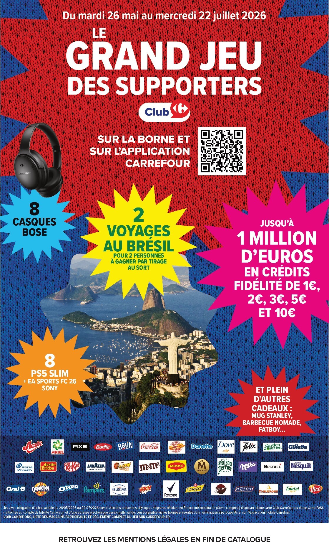 carrefour - Flyer Carrefour - Le Mois Des Supporters pour la semaine prochaine du du mardi 26/05/2026 au du lundi 08/06/2026 - page: 5