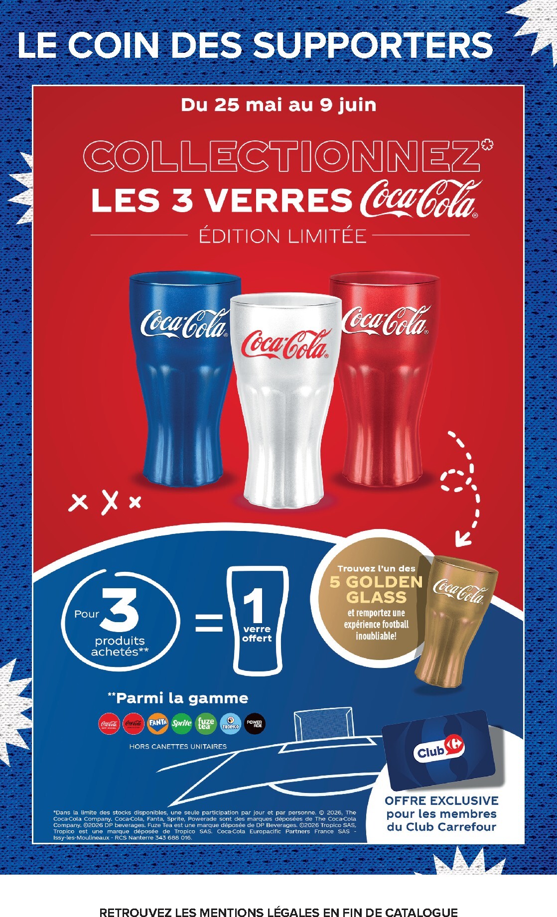 carrefour - Flyer Carrefour - Le Mois Des Supporters pour la semaine prochaine du du mardi 26/05/2026 au du lundi 08/06/2026 - page: 6