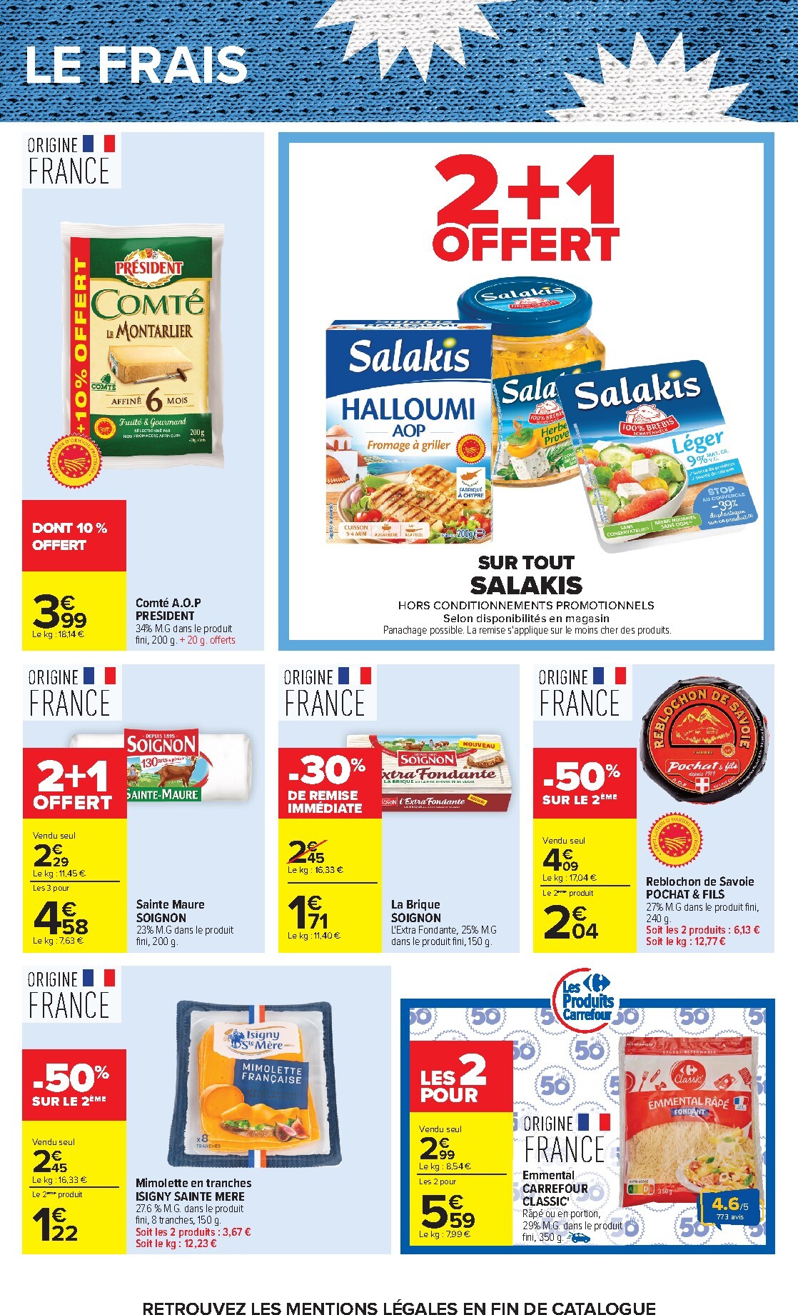 carrefour - Flyer Carrefour - Le Mois des Supporters pour la semaine prochaine du du mardi 02/06/2026 au du lundi 15/06/2026 - page: 44