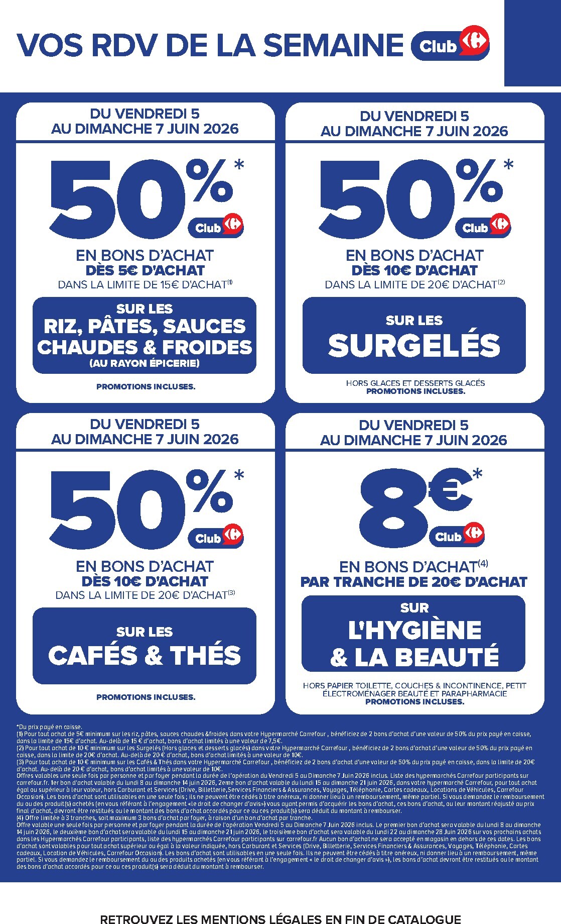 carrefour - Flyer Carrefour - Le Mois des Supporters pour la semaine prochaine du du mardi 02/06/2026 au du lundi 15/06/2026 - page: 5