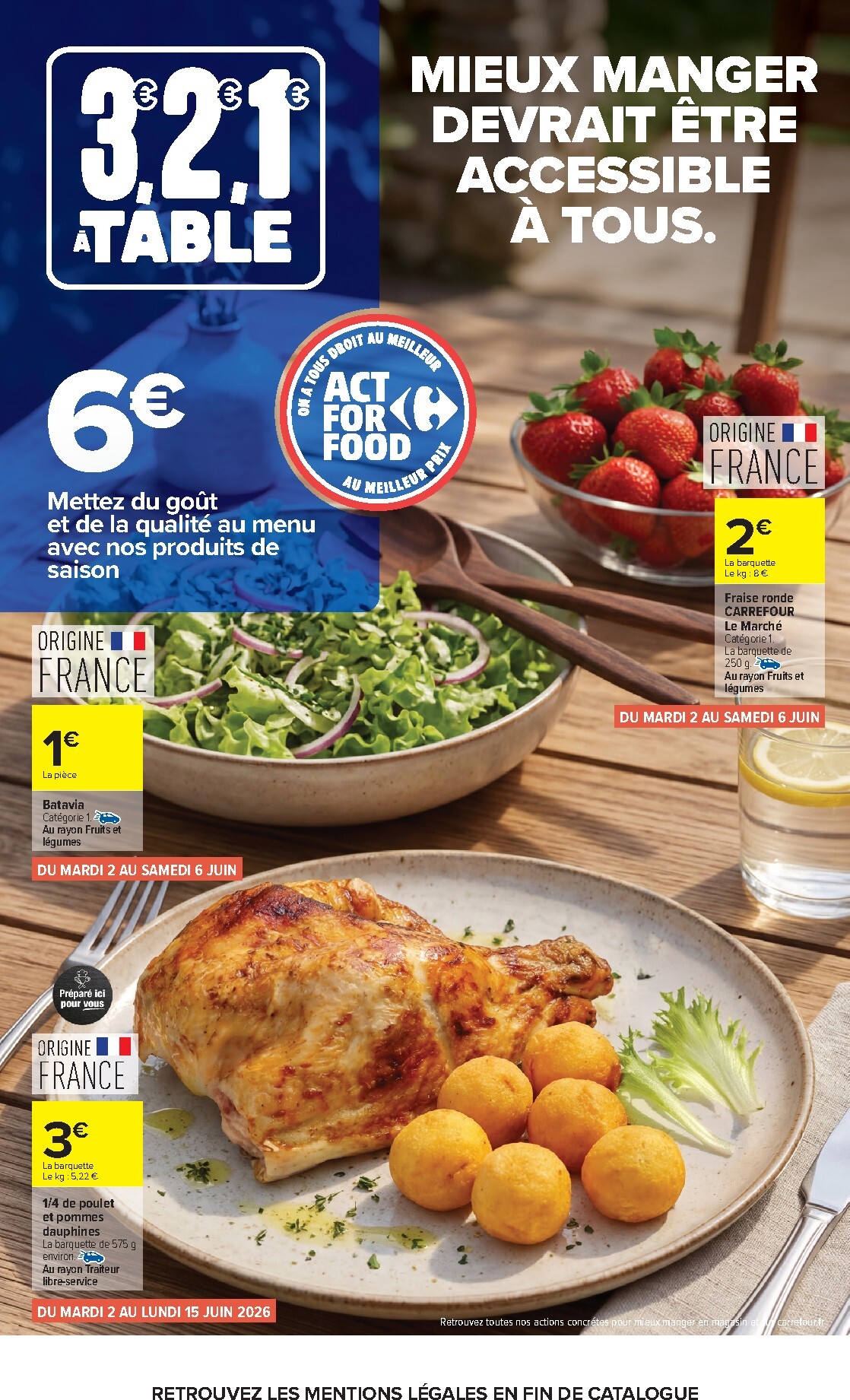 carrefour - Flyer Carrefour - Le Mois des Supporters pour la semaine prochaine du du mardi 02/06/2026 au du lundi 15/06/2026 - page: 6