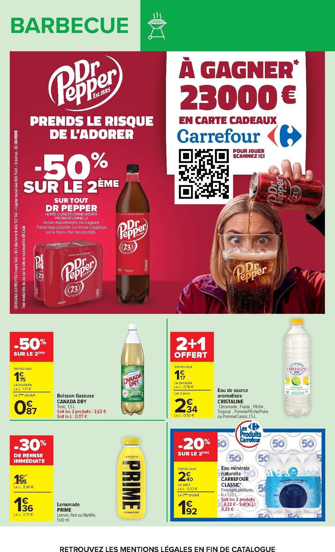 carrefour - Flyer Carrefour - Le Mois des Supporters pour la semaine prochaine du du mardi 02/06/2026 au du lundi 15/06/2026 - page: 22