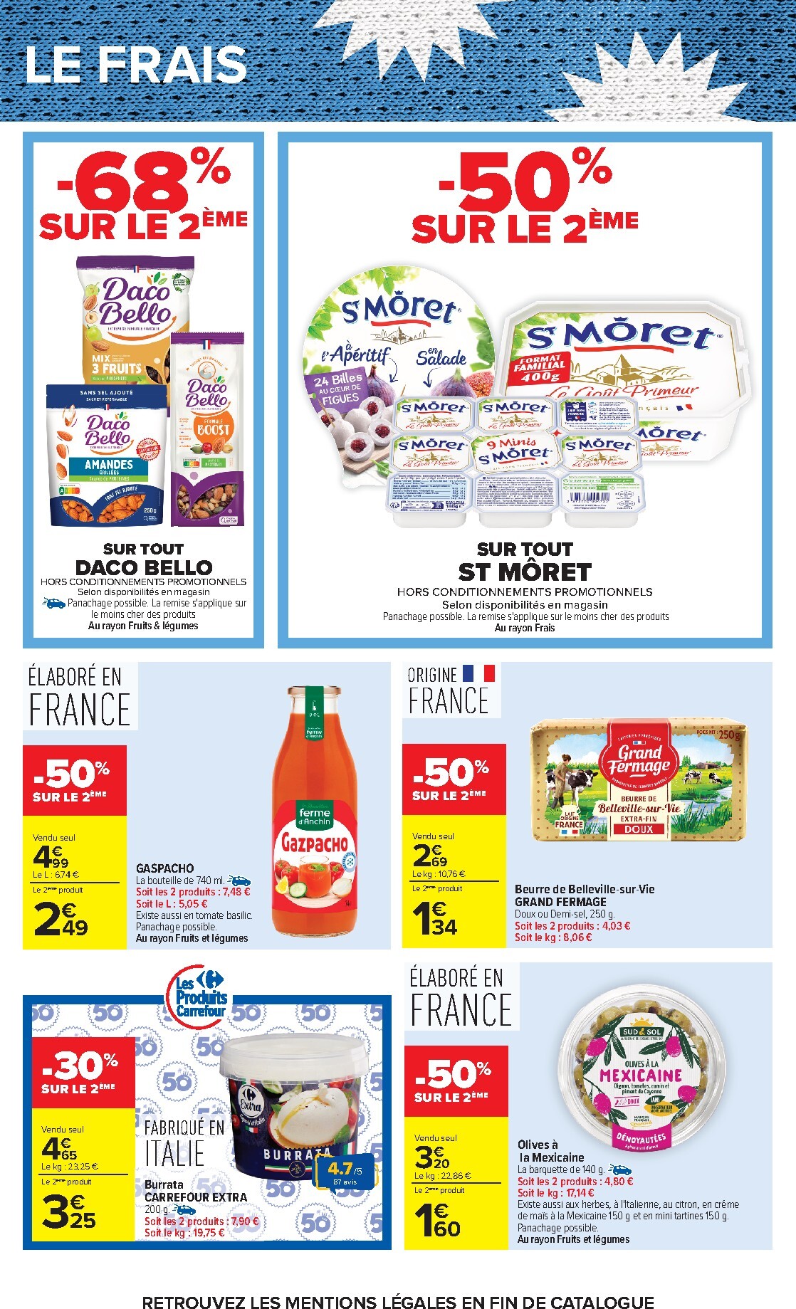 carrefour - Flyer Carrefour - Le Mois des Supporters pour la semaine prochaine du du mardi 02/06/2026 au du lundi 15/06/2026 - page: 45