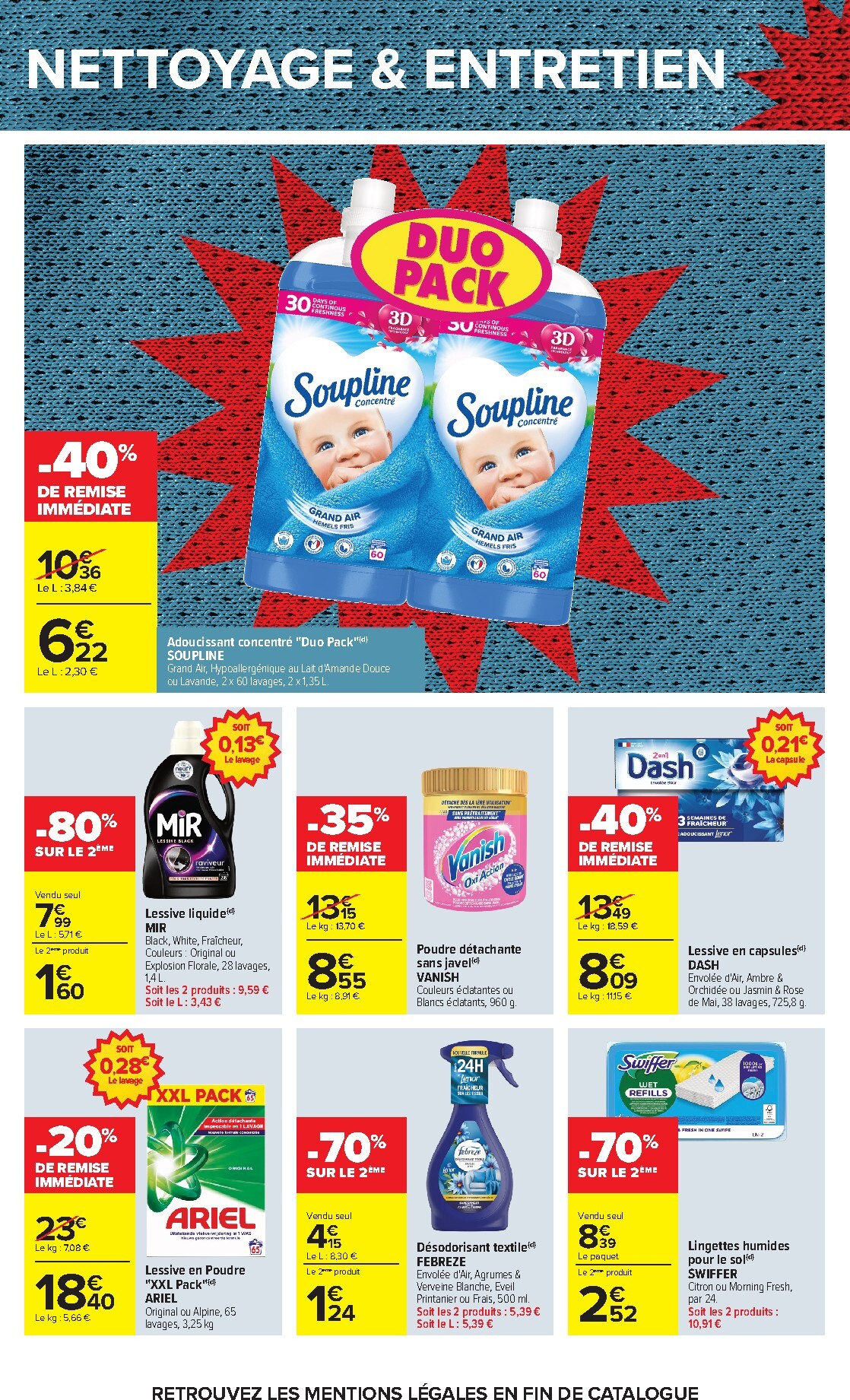 carrefour - Flyer Carrefour - Le Mois des Supporters pour la semaine prochaine du du mardi 02/06/2026 au du lundi 15/06/2026 - page: 60