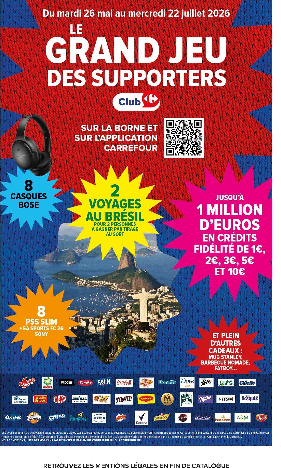 carrefour - Flyer Carrefour - Le Mois des Supporters pour la semaine prochaine du du mardi 02/06/2026 au du lundi 15/06/2026 - page: 4