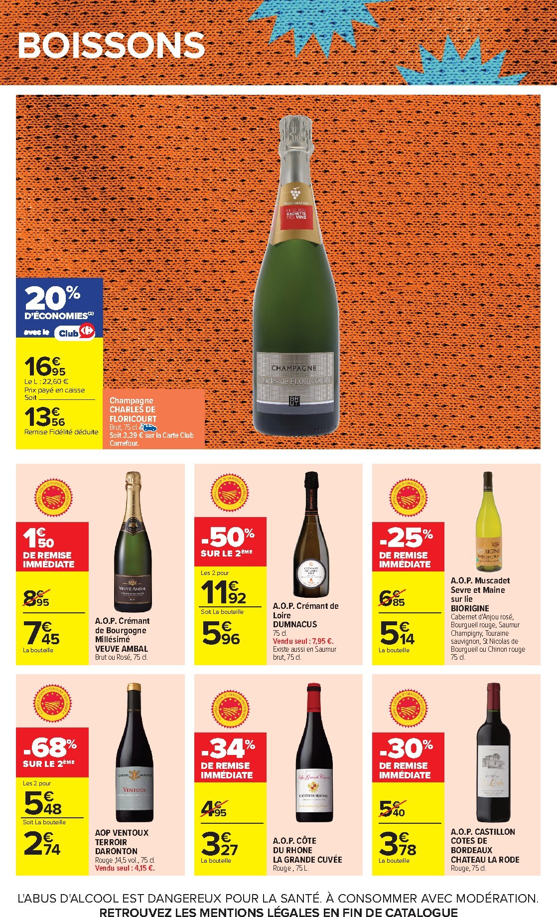 carrefour - Flyer Carrefour - Le Mois des Supporters pour la semaine prochaine du du mardi 02/06/2026 au du lundi 15/06/2026 - page: 55