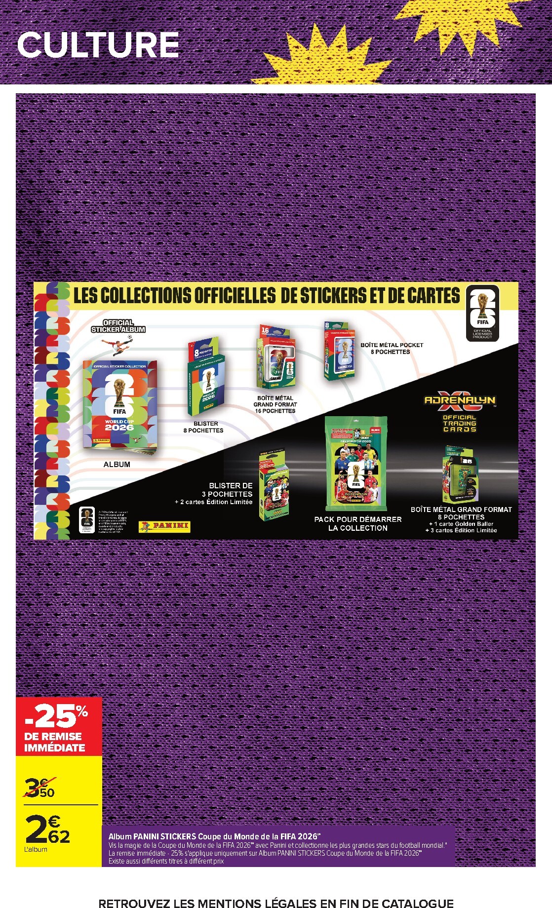 carrefour - Flyer Carrefour - Coupe du Monde. Le Mois des Supporters. pour la semaine prochaine du du mardi 02/06/2026 au du lundi 22/06/2026 - page: 19
