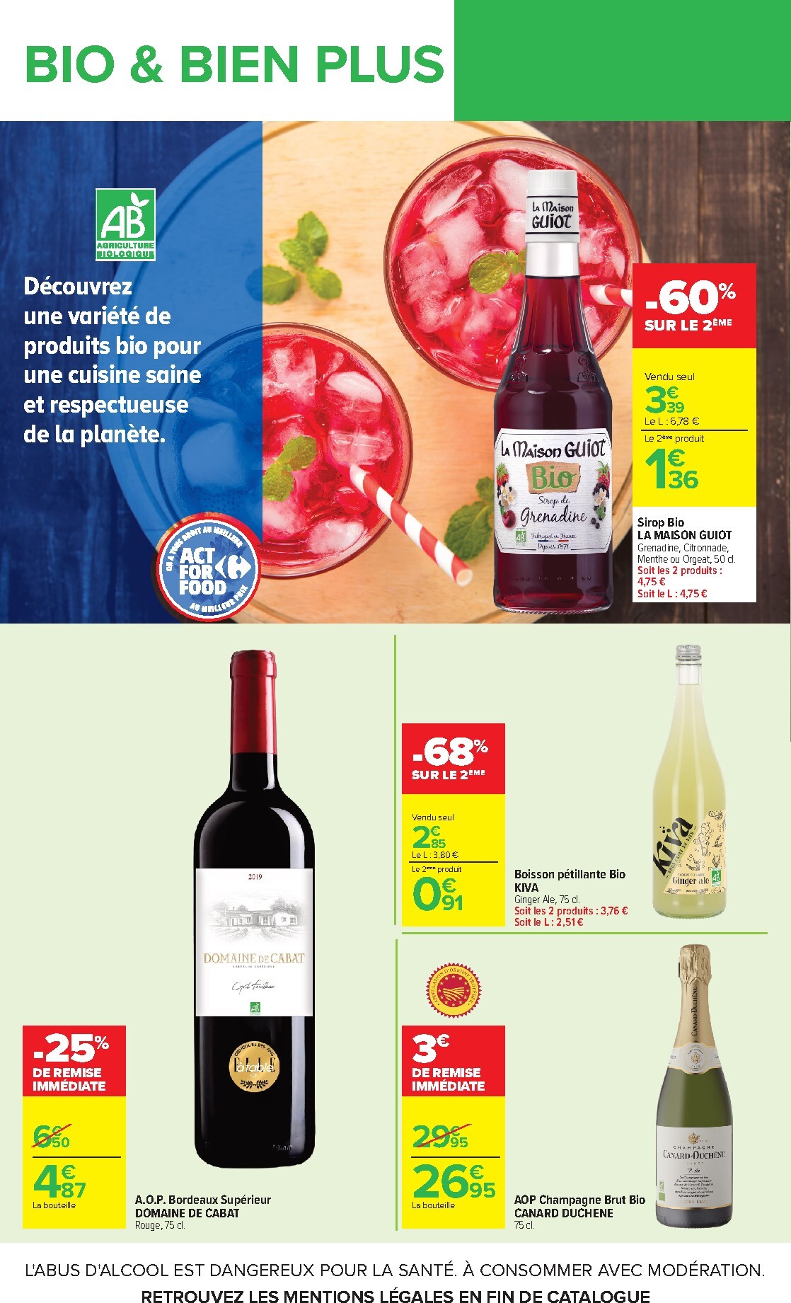 carrefour - Flyer Carrefour - Goûtez Au Bio pour la semaine prochaine du du lundi 01/06/2026 au du lundi 15/06/2026 - page: 20