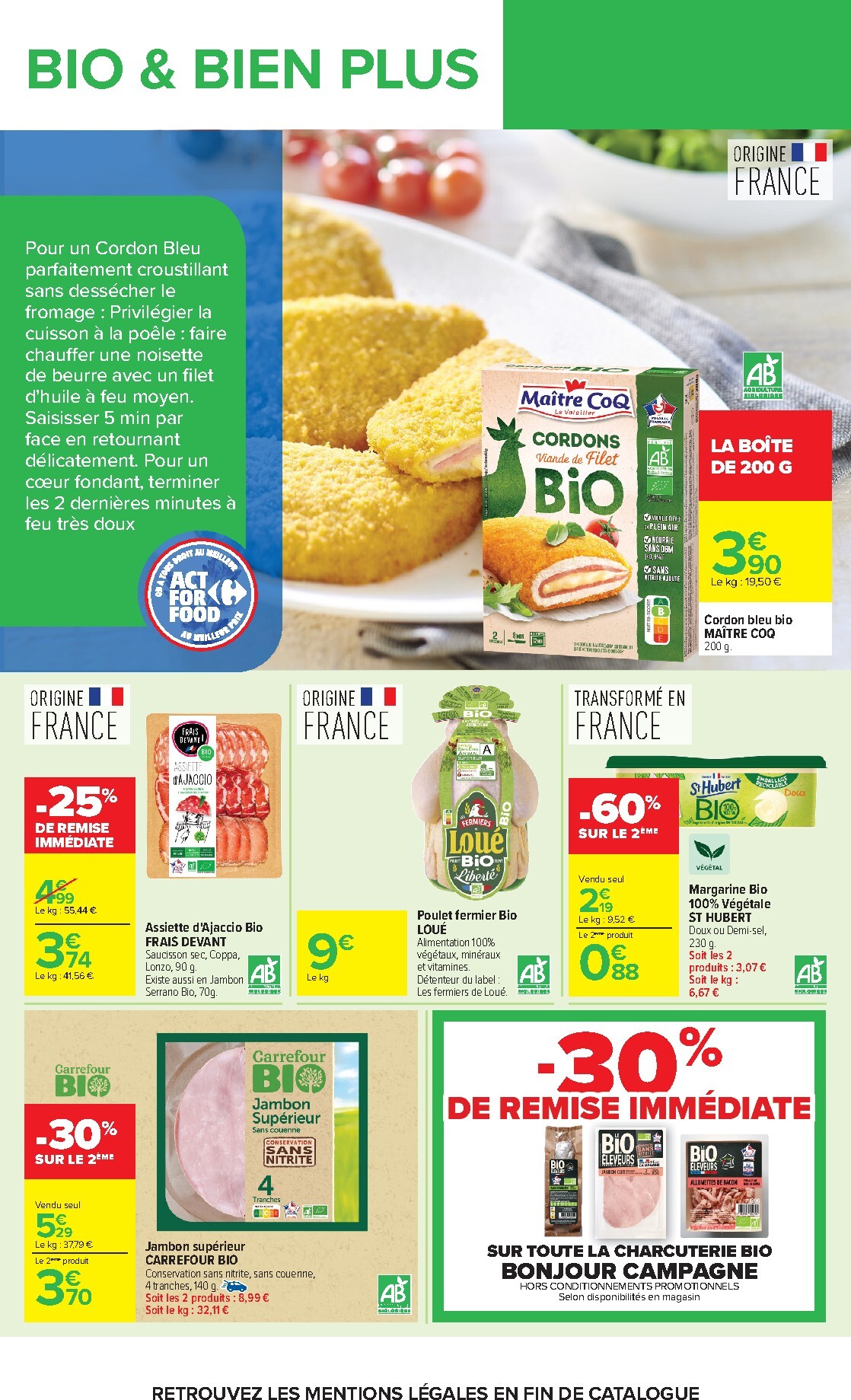 carrefour - Flyer Carrefour - Goûtez Au Bio pour la semaine prochaine du du lundi 01/06/2026 au du lundi 15/06/2026 - page: 11