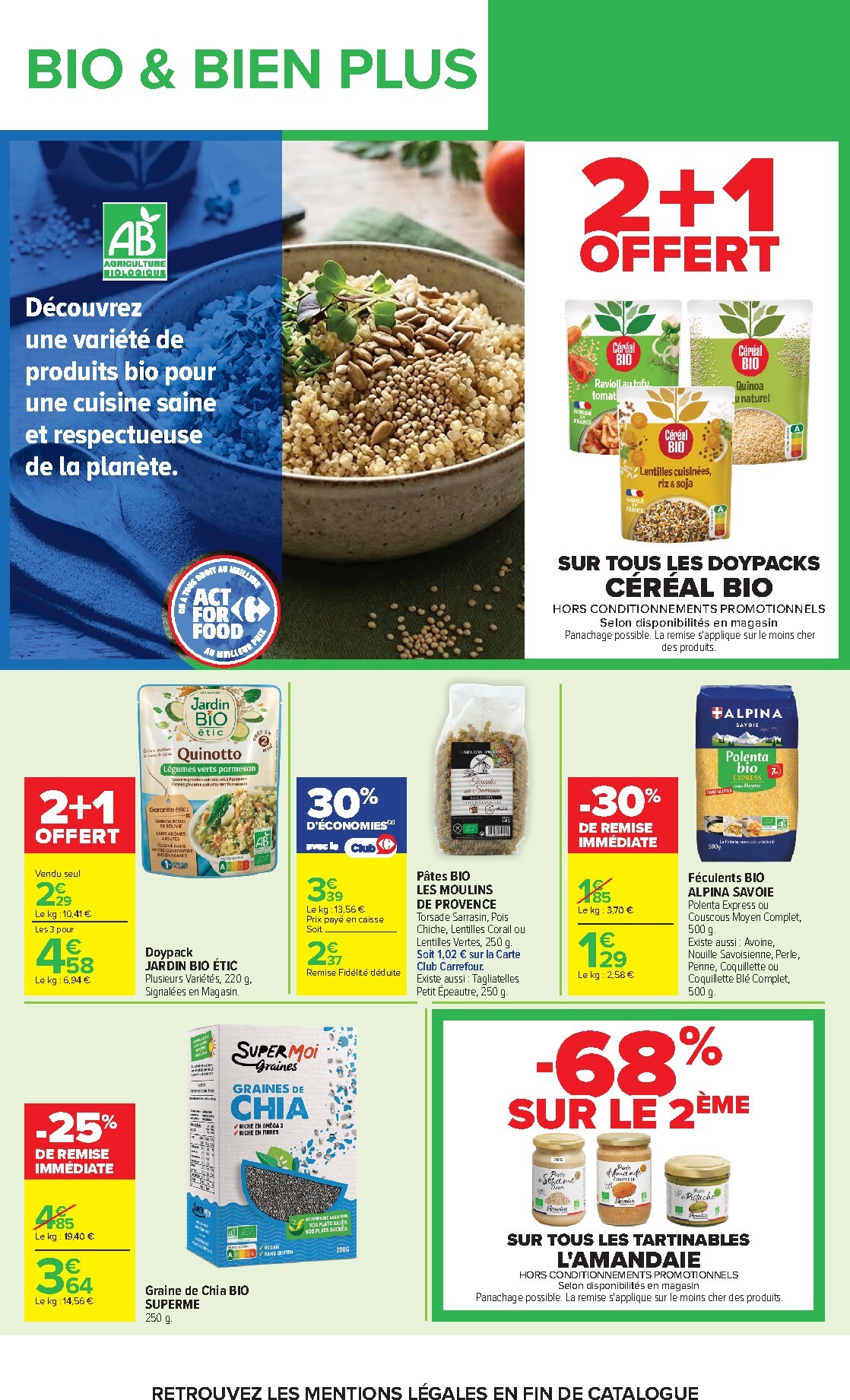 carrefour - Flyer Carrefour - Goûtez Au Bio pour la semaine prochaine du du lundi 01/06/2026 au du lundi 15/06/2026 - page: 16