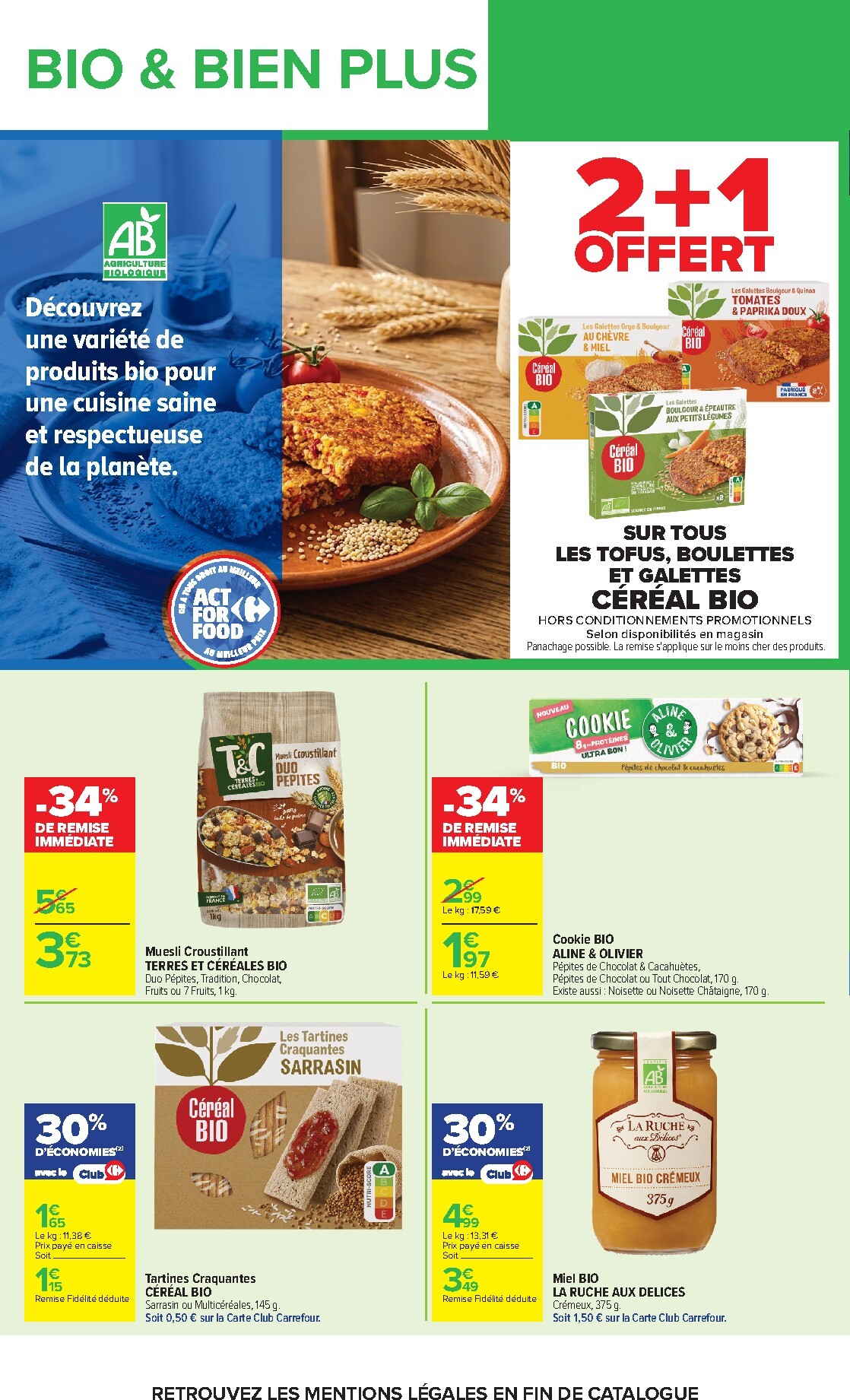 carrefour - Flyer Carrefour - Goûtez Au Bio pour la semaine prochaine du du lundi 01/06/2026 au du lundi 15/06/2026 - page: 14