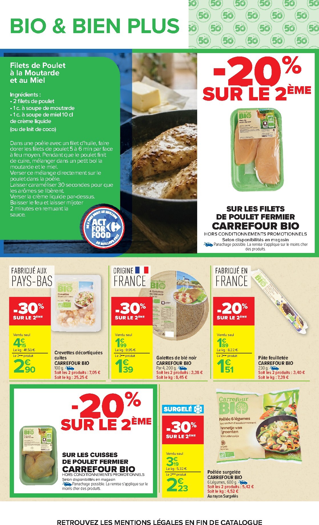 carrefour - Flyer Carrefour - Goûtez Au Bio pour la semaine prochaine du du lundi 01/06/2026 au du lundi 15/06/2026 - page: 9