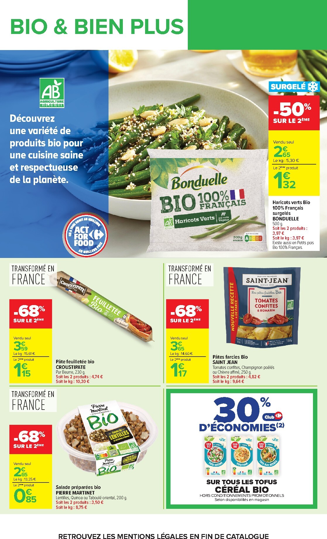 carrefour - Flyer Carrefour - Goûtez Au Bio pour la semaine prochaine du du lundi 01/06/2026 au du lundi 15/06/2026 - page: 12