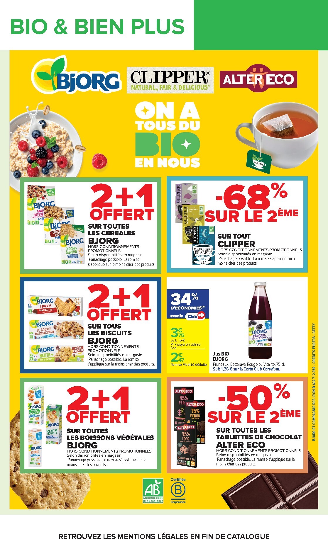carrefour - Flyer Carrefour - Goûtez Au Bio pour la semaine prochaine du du lundi 01/06/2026 au du lundi 15/06/2026 - page: 13