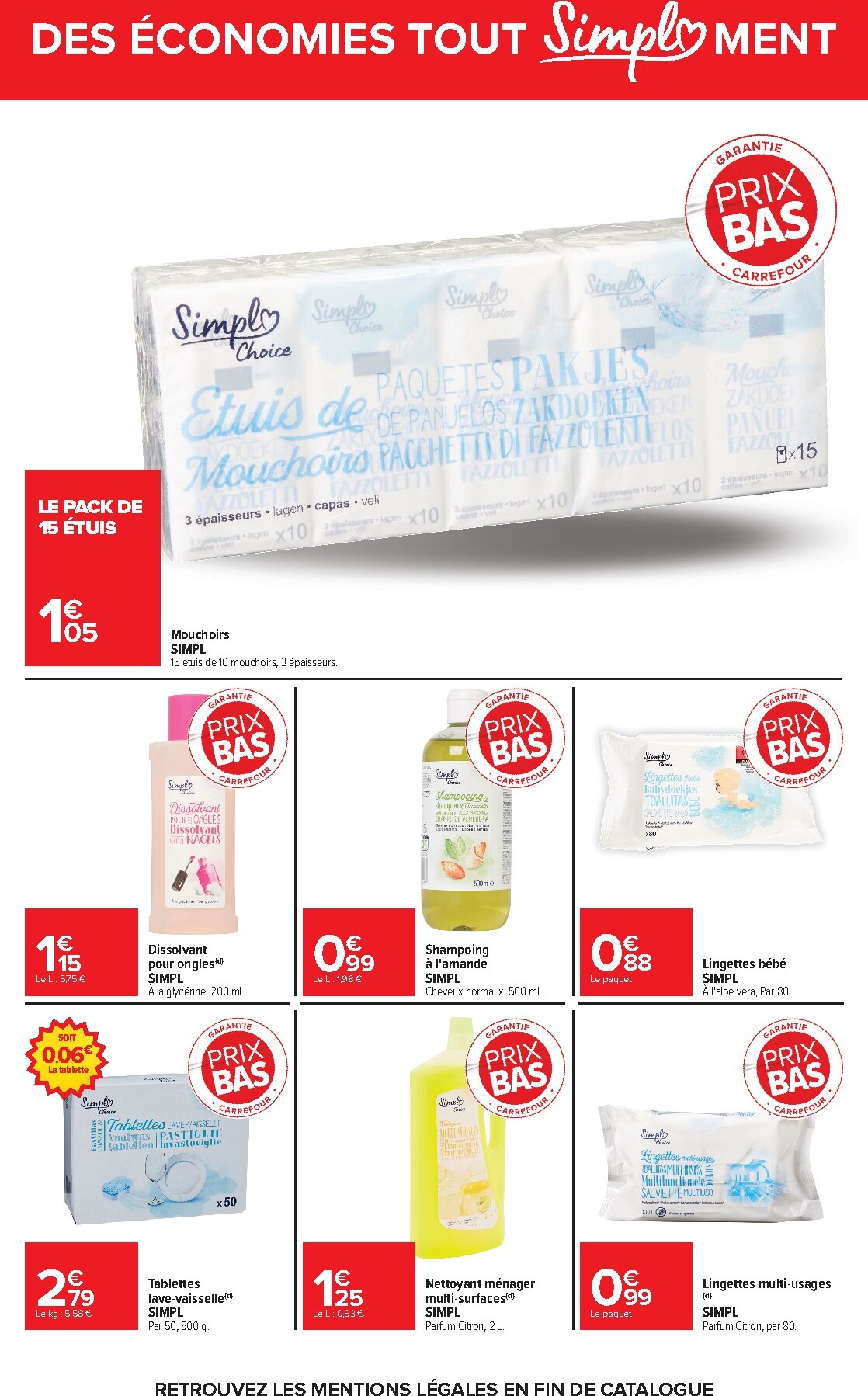 carrefour - Flyer Carrefour - Tout Simplement pour la semaine prochaine du du lundi 01/06/2026 au du dimanche 21/06/2026 - page: 10