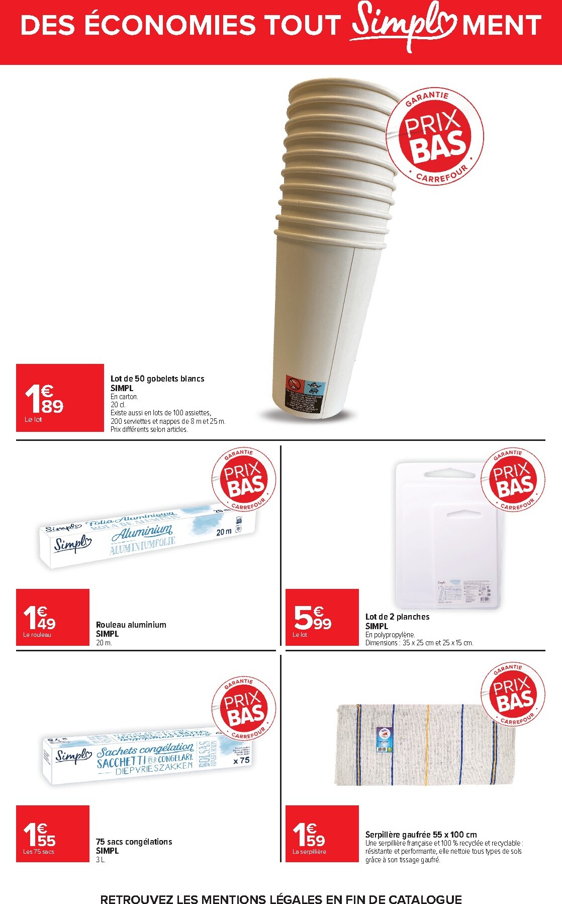 carrefour - Flyer Carrefour - Tout Simplement pour la semaine prochaine du du lundi 01/06/2026 au du dimanche 21/06/2026 - page: 11
