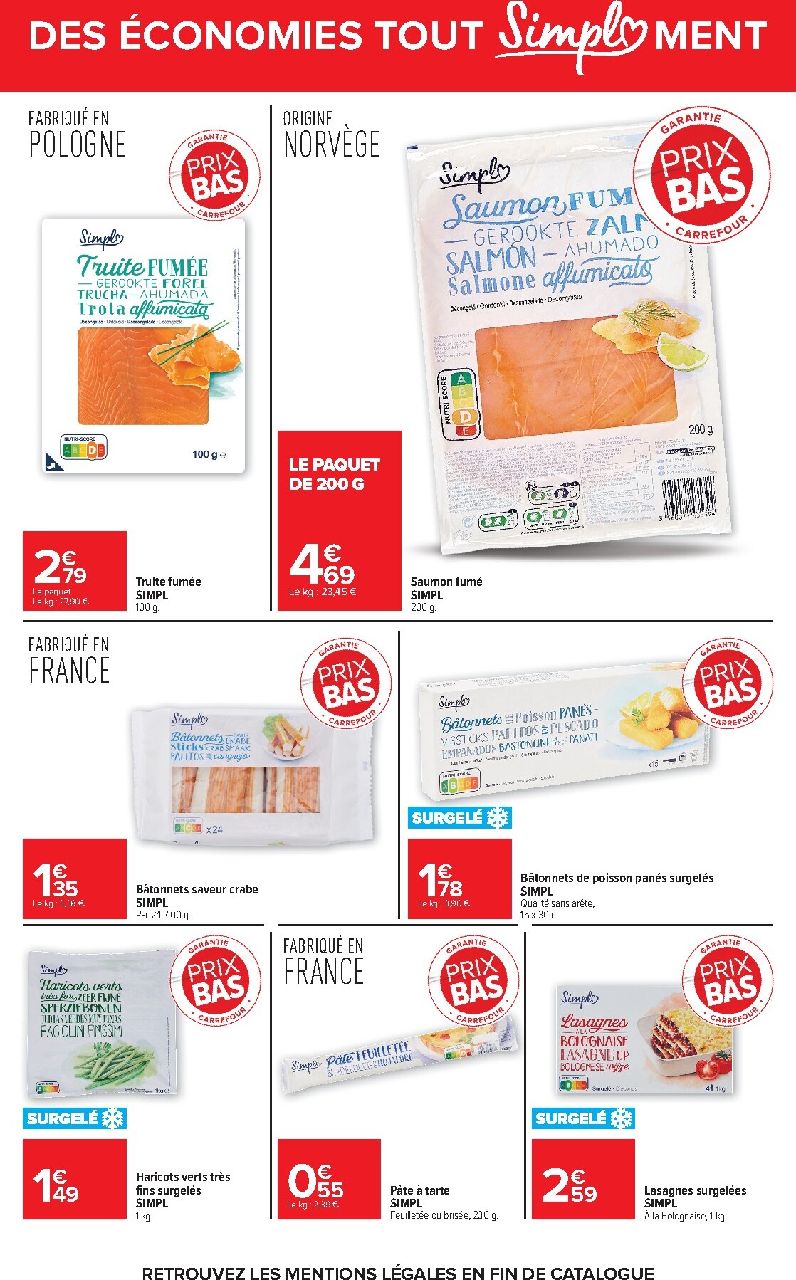 carrefour - Flyer Carrefour - Tout Simplement pour la semaine prochaine du du lundi 01/06/2026 au du dimanche 21/06/2026 - page: 4
