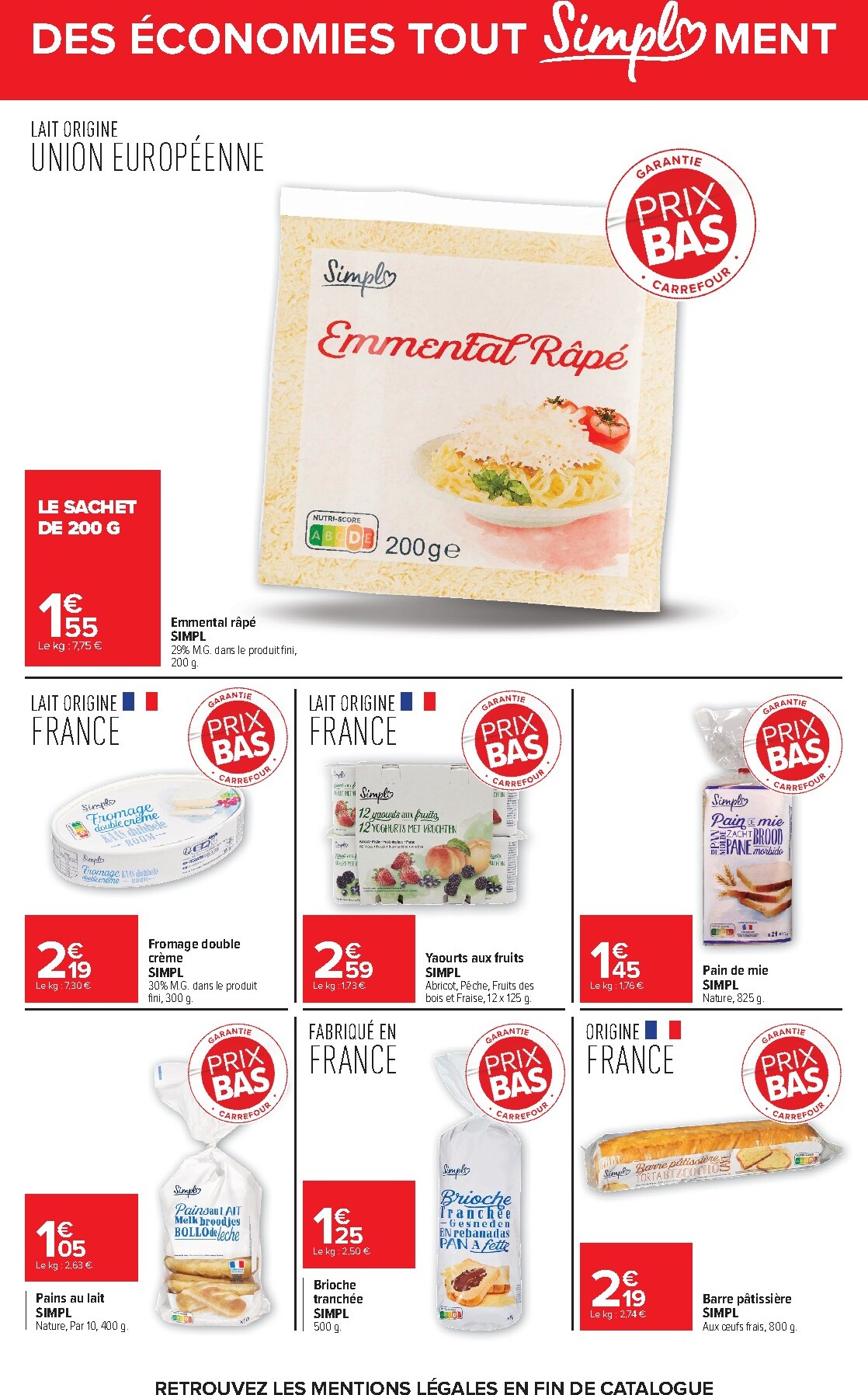 carrefour - Flyer Carrefour - Tout Simplement pour la semaine prochaine du du lundi 01/06/2026 au du dimanche 21/06/2026 - page: 5