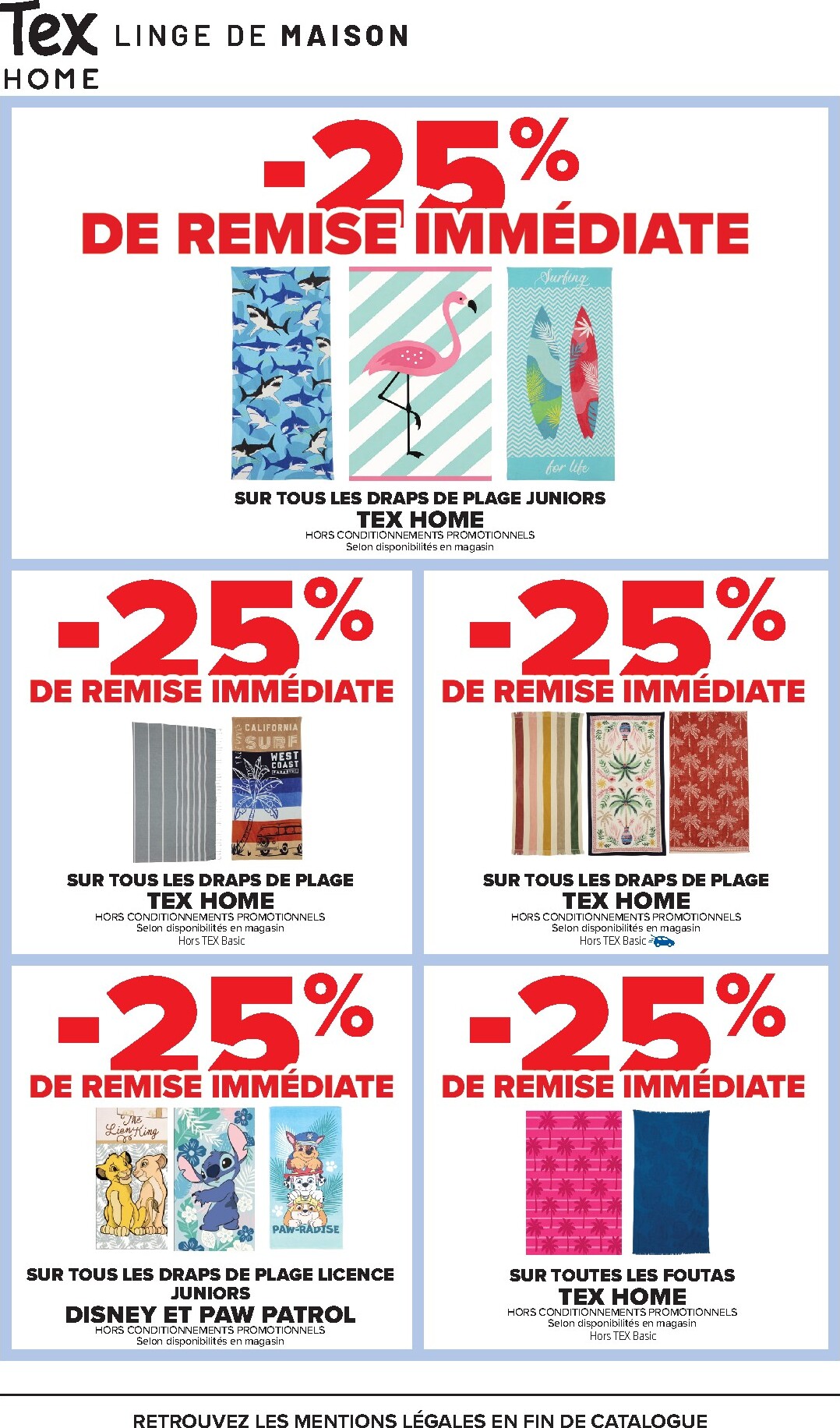 carrefour - Flyer Carrefour - Textile Été et Autour du Bain pour la semaine prochaine du du mardi 02/06/2026 au du lundi 15/06/2026 - page: 5