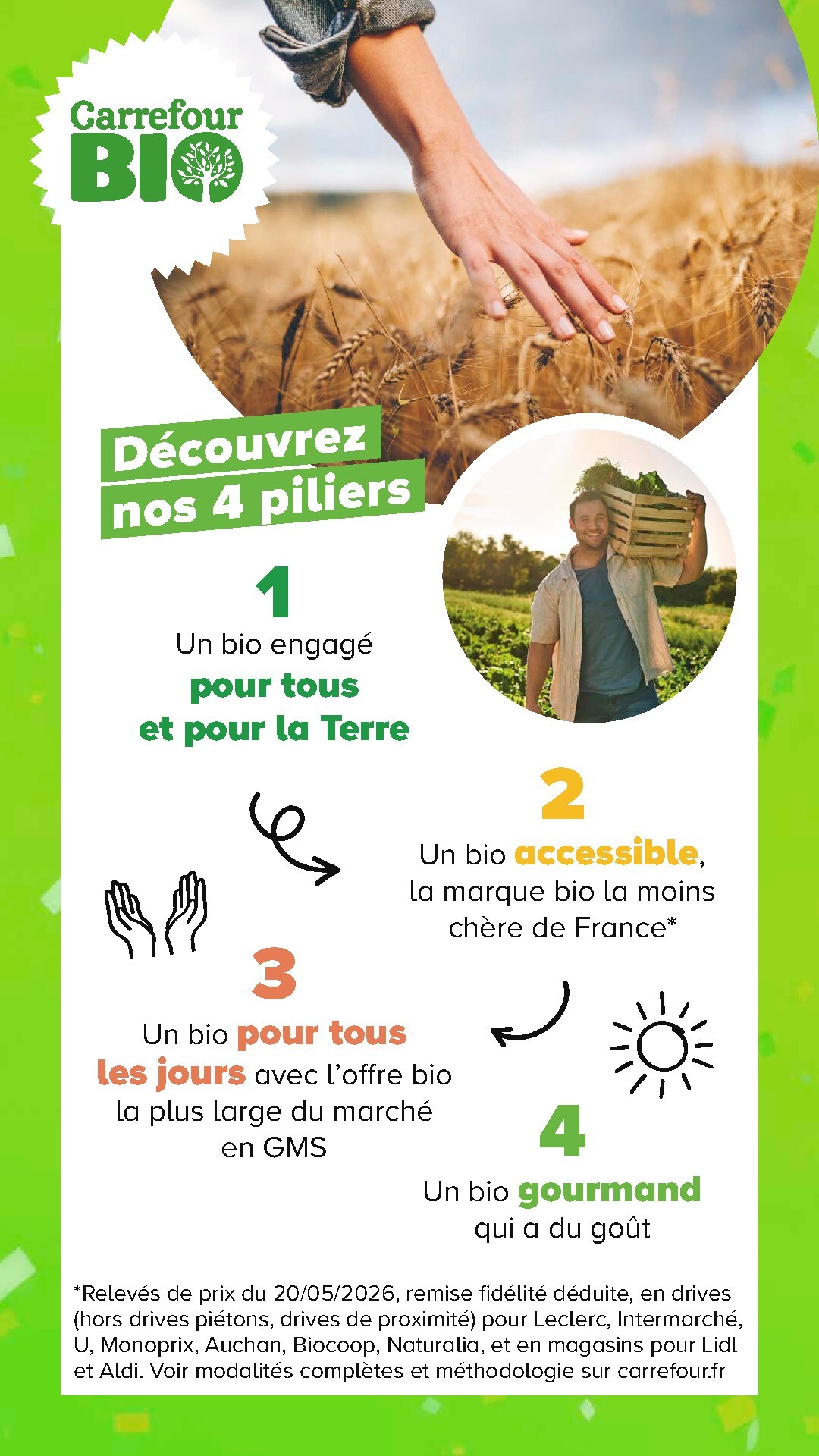 carrefour - Current Carrefour - Découvrez La Marque Bio leaflet valid from du mardi 02/06/2026 to du dimanche 28/06/2026 - page: 5