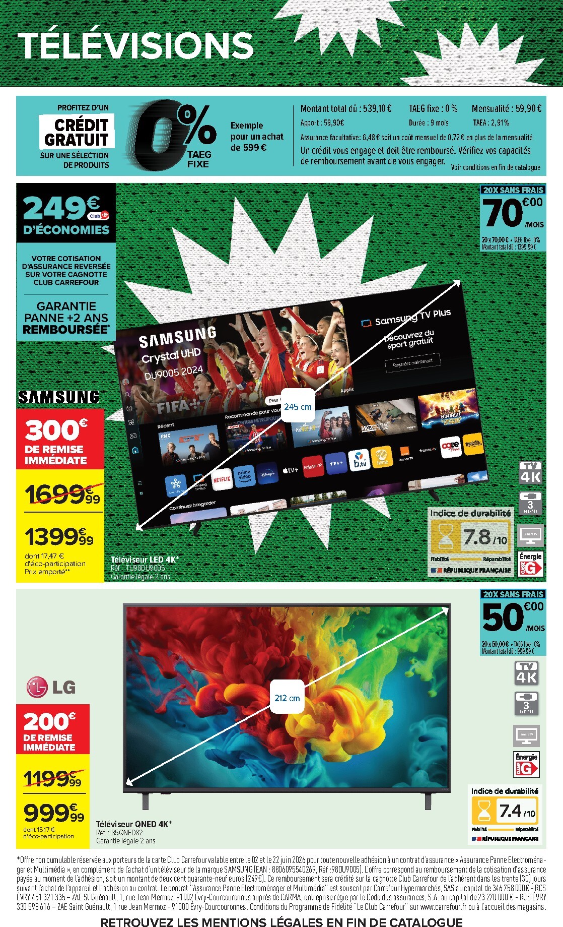 carrefour - Current Carrefour - Le Mois Des Supporters leaflet valid from du mardi 02/06/2026 to du lundi 22/06/2026 - page: 5