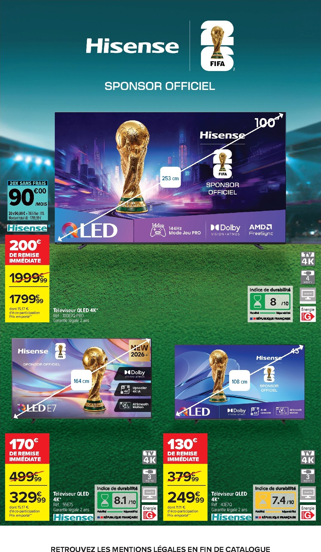 carrefour - Current Carrefour - Le Mois Des Supporters leaflet valid from du mardi 02/06/2026 to du lundi 22/06/2026 - page: 6