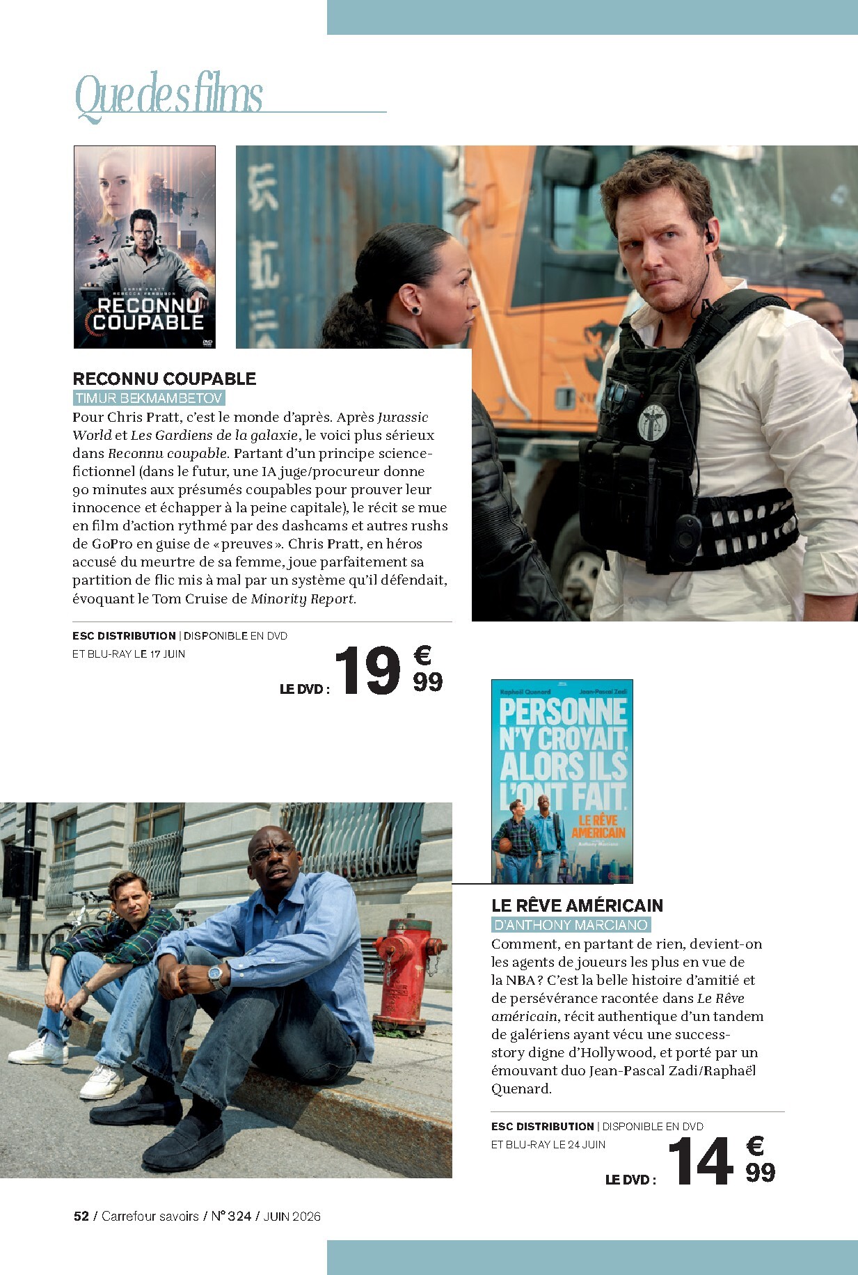 carrefour - Current Carrefour - A Chacun sa Culture leaflet valid from du lundi 01/06/2026 to du mardi 30/06/2026 - page: 52