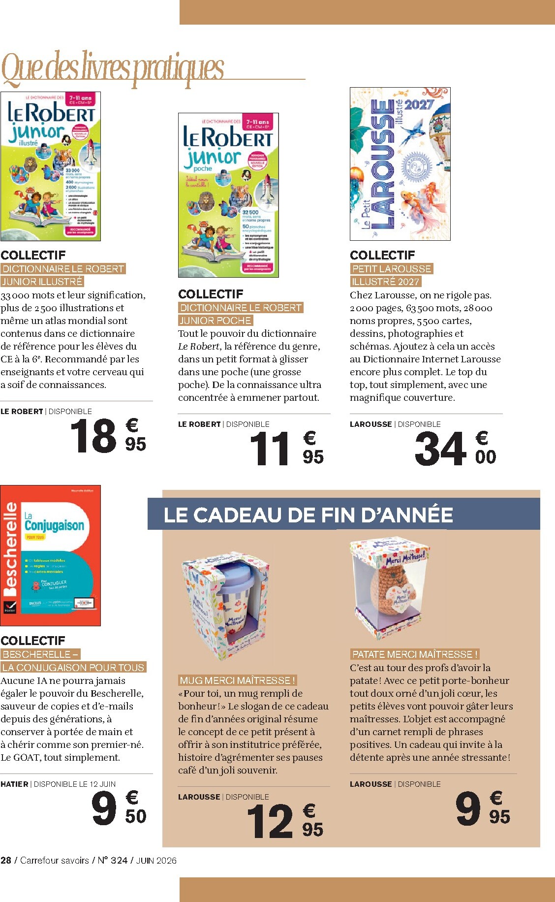 carrefour - Current Carrefour - A Chacun sa Culture leaflet valid from du lundi 01/06/2026 to du mardi 30/06/2026 - page: 28