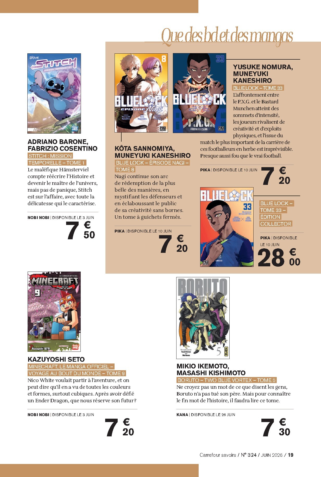 carrefour - Current Carrefour - A Chacun sa Culture leaflet valid from du lundi 01/06/2026 to du mardi 30/06/2026 - page: 19