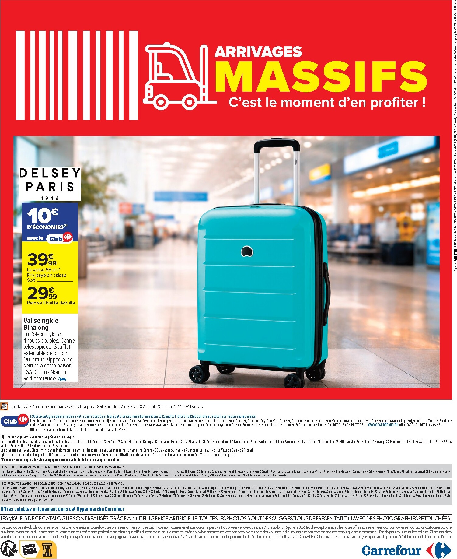 carrefour - Flyer Carrefour - Arrivages Massifs, C'est Le Moment D'en Profiter pour la semaine prochaine du du mardi 09/06/2026 au du lundi 06/07/2026 - page: 16