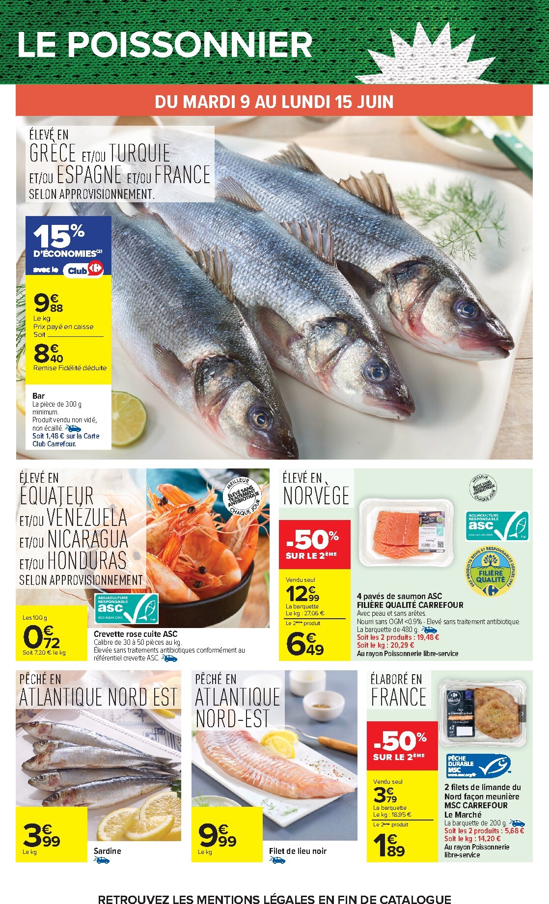 carrefour - Flyer Carrefour pour la semaine prochaine du du mardi 09/06/2026 au du lundi 22/06/2026 - page: 48