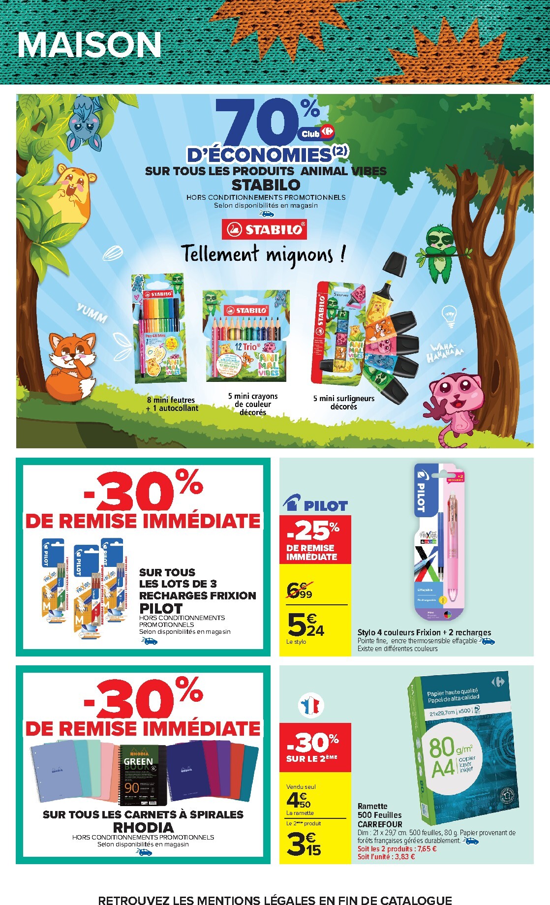 carrefour - Flyer Carrefour pour la semaine prochaine du du mardi 09/06/2026 au du lundi 22/06/2026 - page: 97