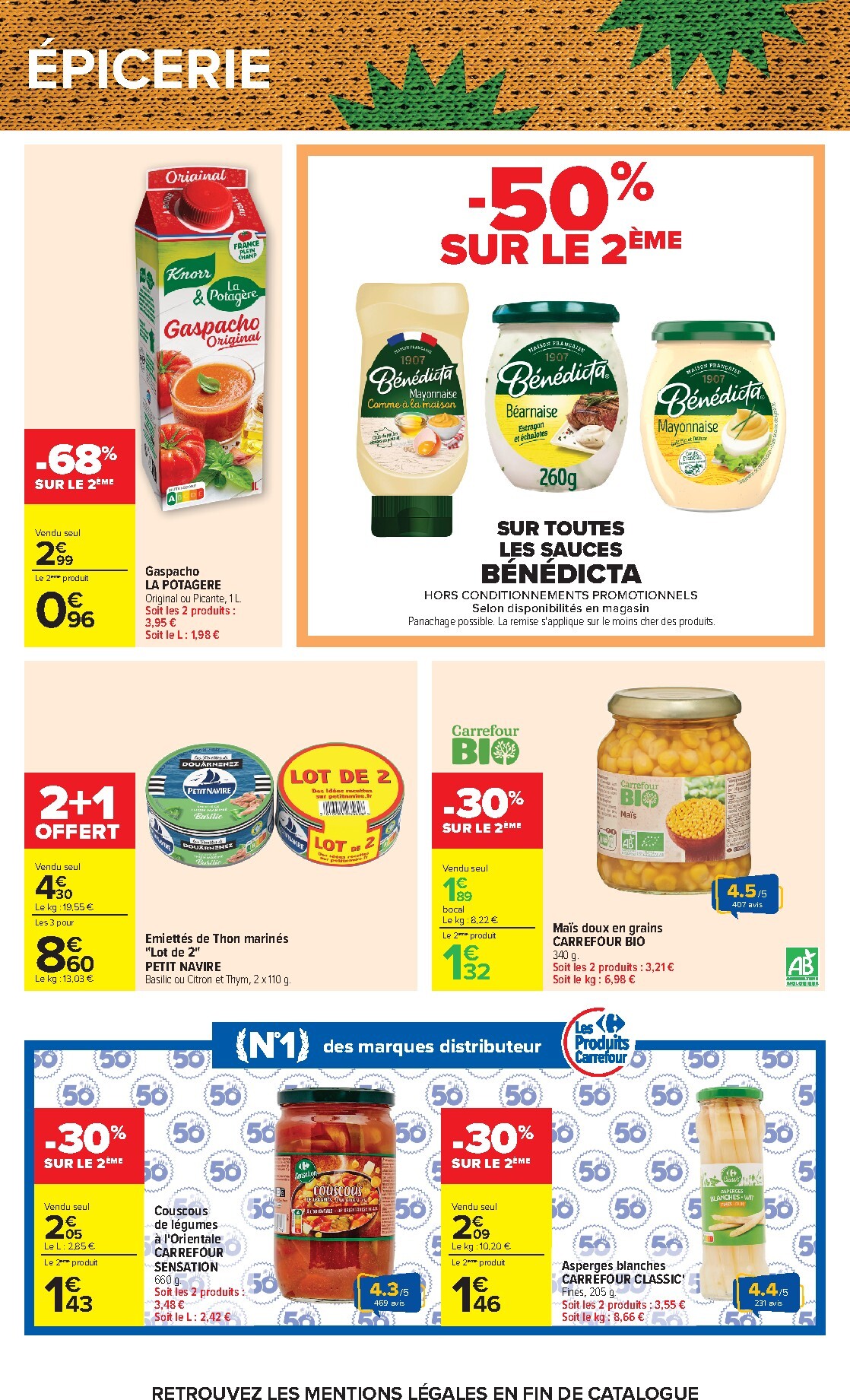 carrefour - Flyer Carrefour pour la semaine prochaine du du mardi 16/06/2026 au du lundi 29/06/2026 - page: 44