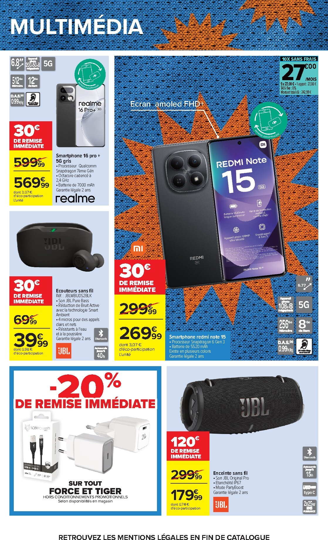 carrefour - Flyer Carrefour pour la semaine prochaine du du mardi 16/06/2026 au du lundi 29/06/2026 - page: 85