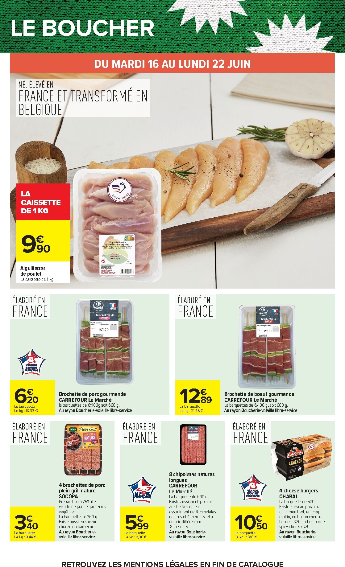 carrefour - Flyer Carrefour pour la semaine prochaine du du mardi 16/06/2026 au du lundi 29/06/2026 - page: 27