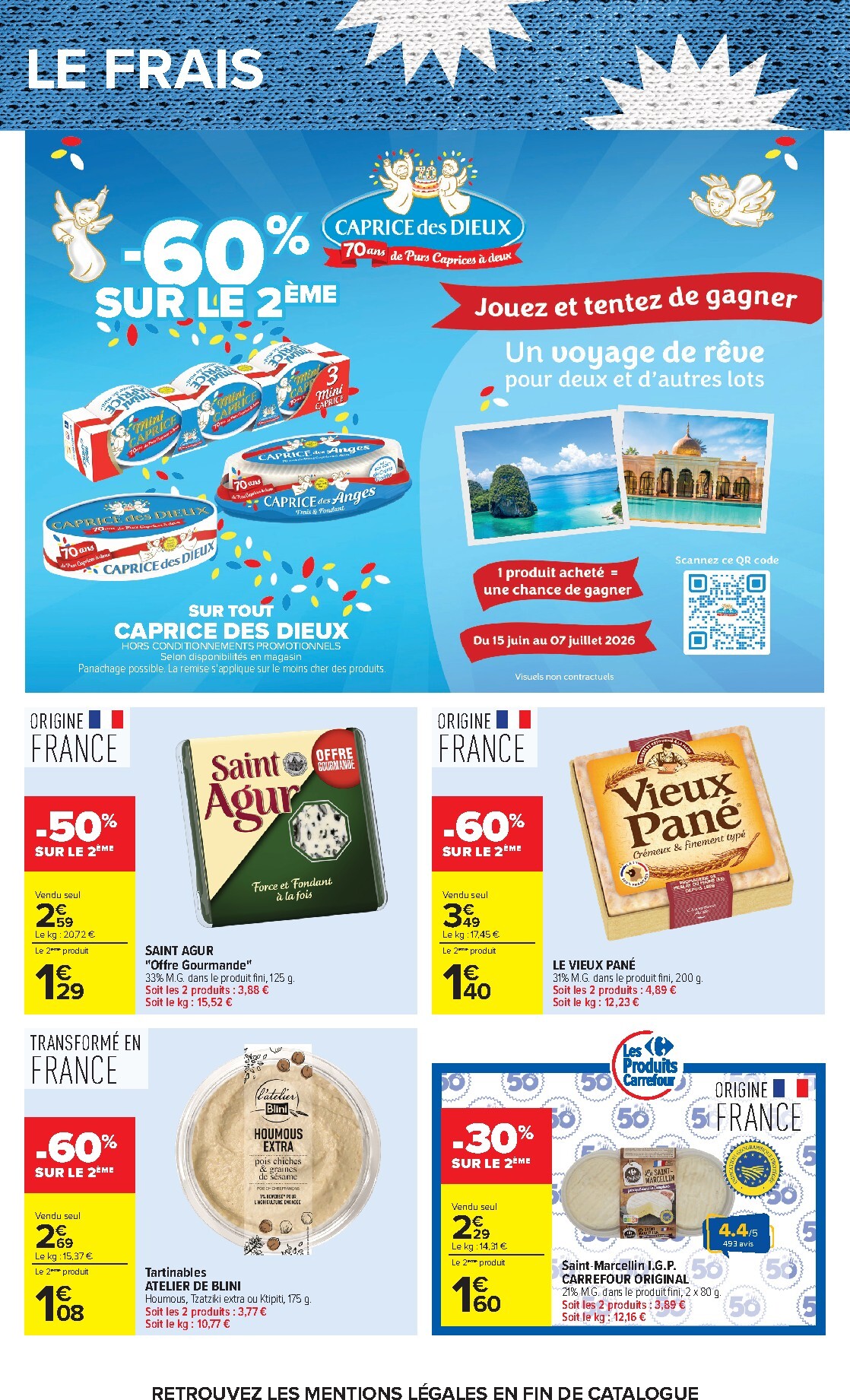 carrefour - Flyer Carrefour pour la semaine prochaine du du mardi 16/06/2026 au du lundi 29/06/2026 - page: 34
