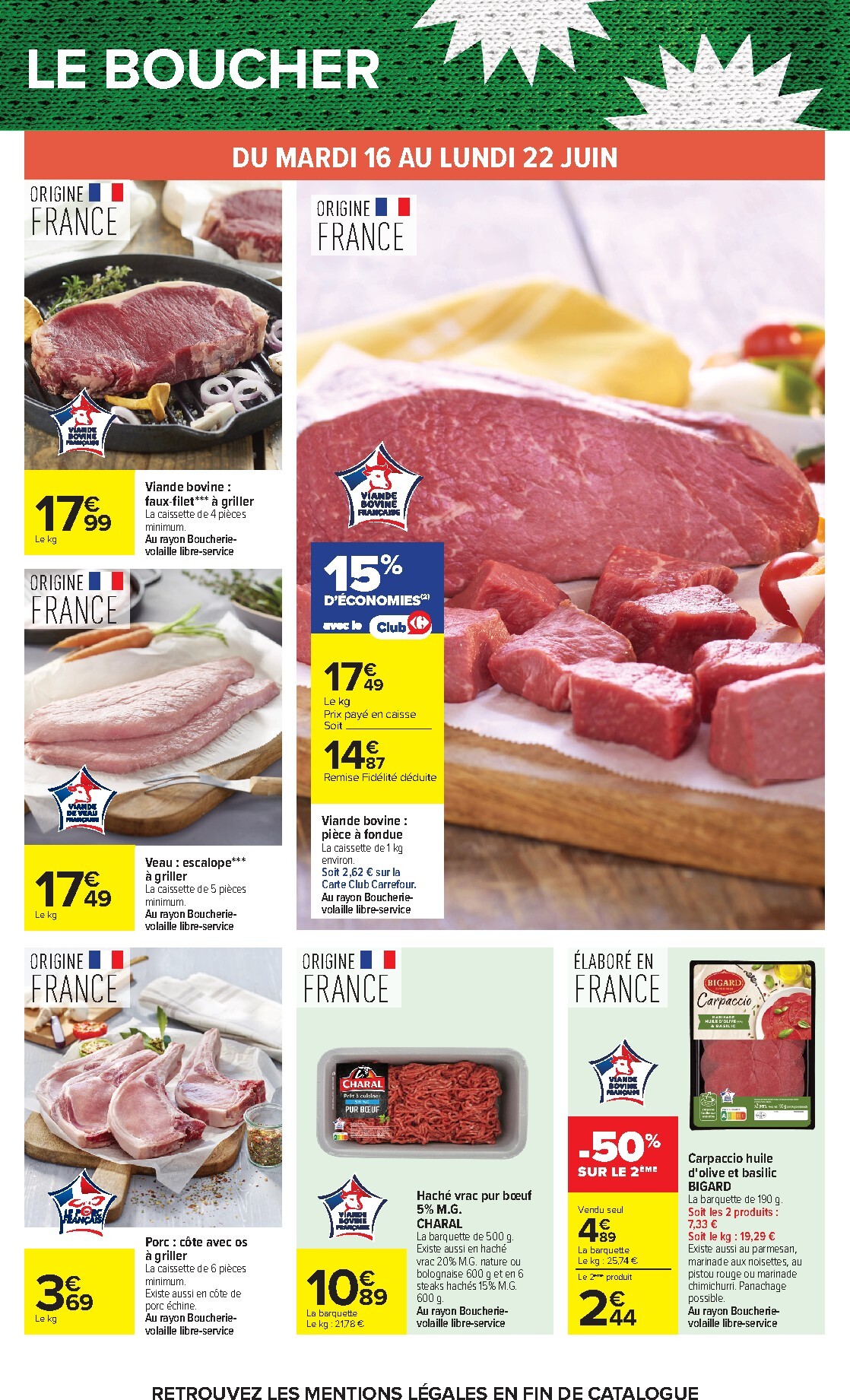 carrefour - Flyer Carrefour pour la semaine prochaine du du mardi 16/06/2026 au du lundi 29/06/2026 - page: 26