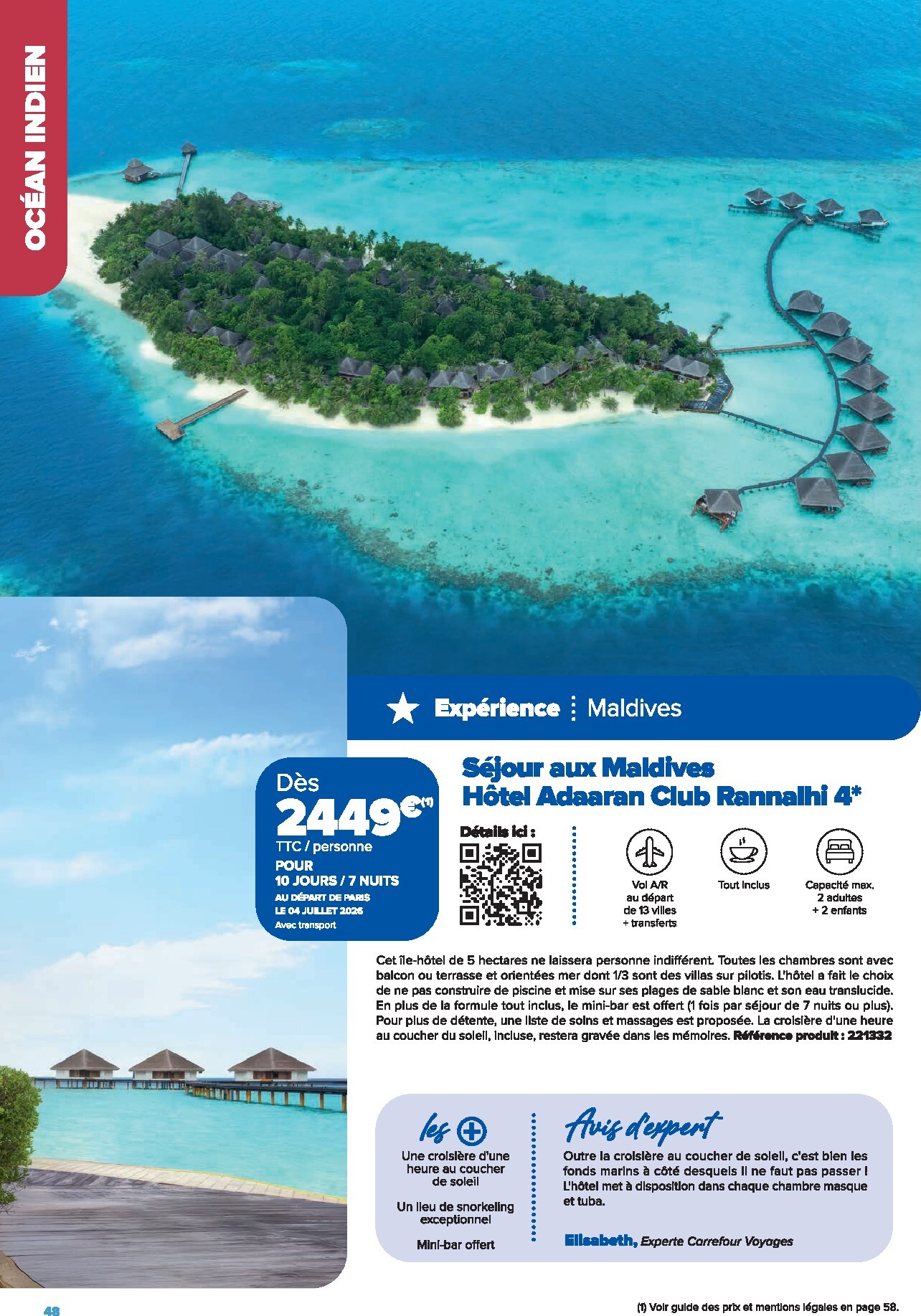 carrefour - Current Carrefour - Voyagez leaflet valid from de jeudi 01/01/2026 to du mardi 30/06/2026 - page: 48
