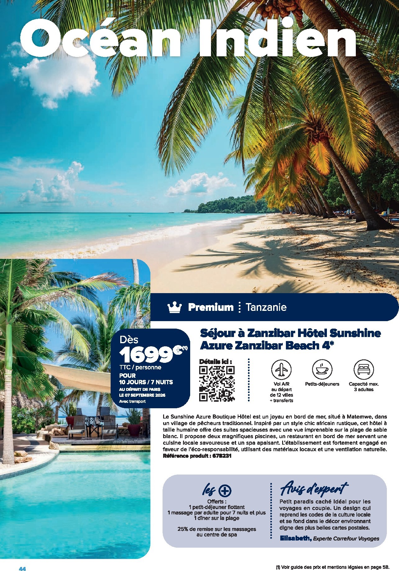 carrefour - Current Carrefour - Voyagez leaflet valid from de jeudi 01/01/2026 to du mardi 30/06/2026 - page: 44