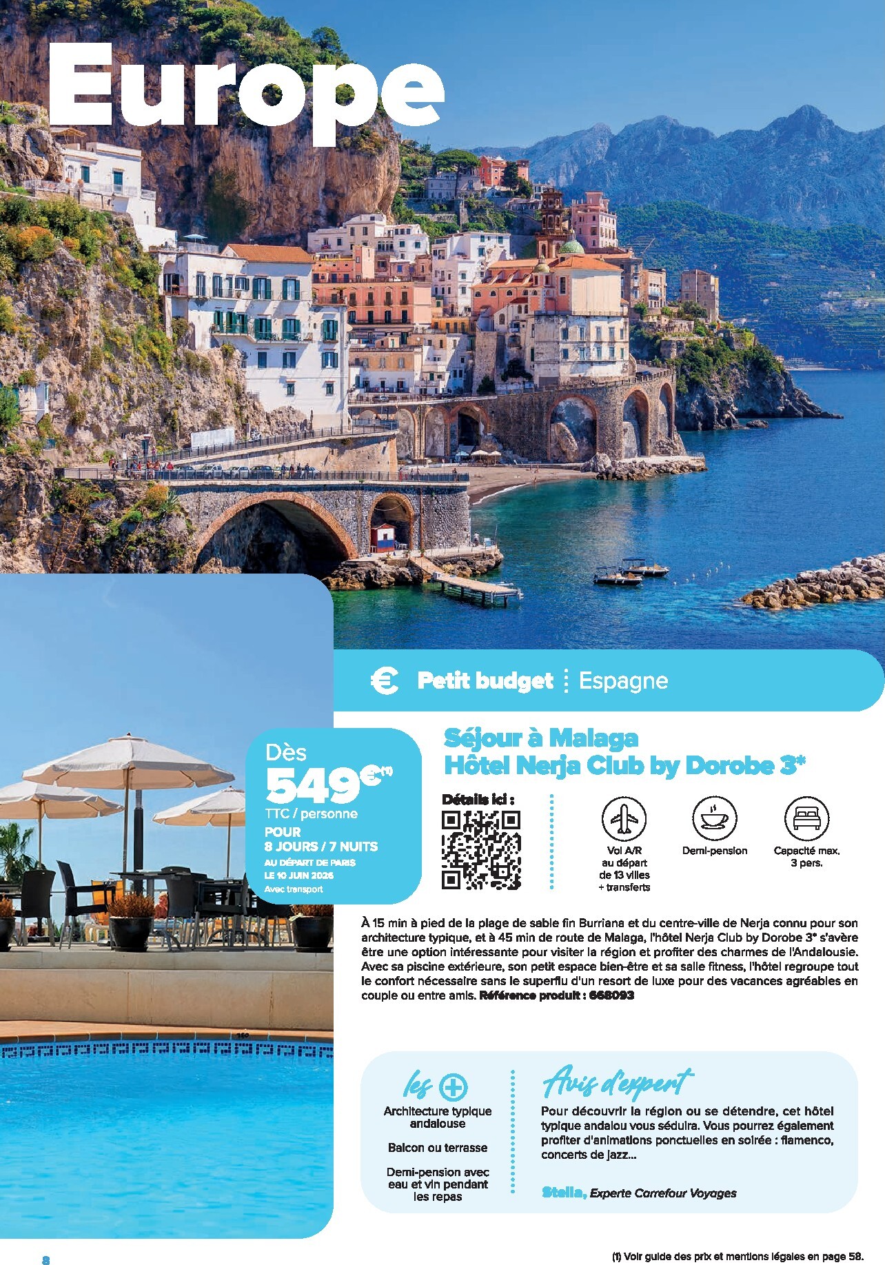 carrefour - Current Carrefour - Voyagez leaflet valid from de jeudi 01/01/2026 to du mardi 30/06/2026 - page: 8
